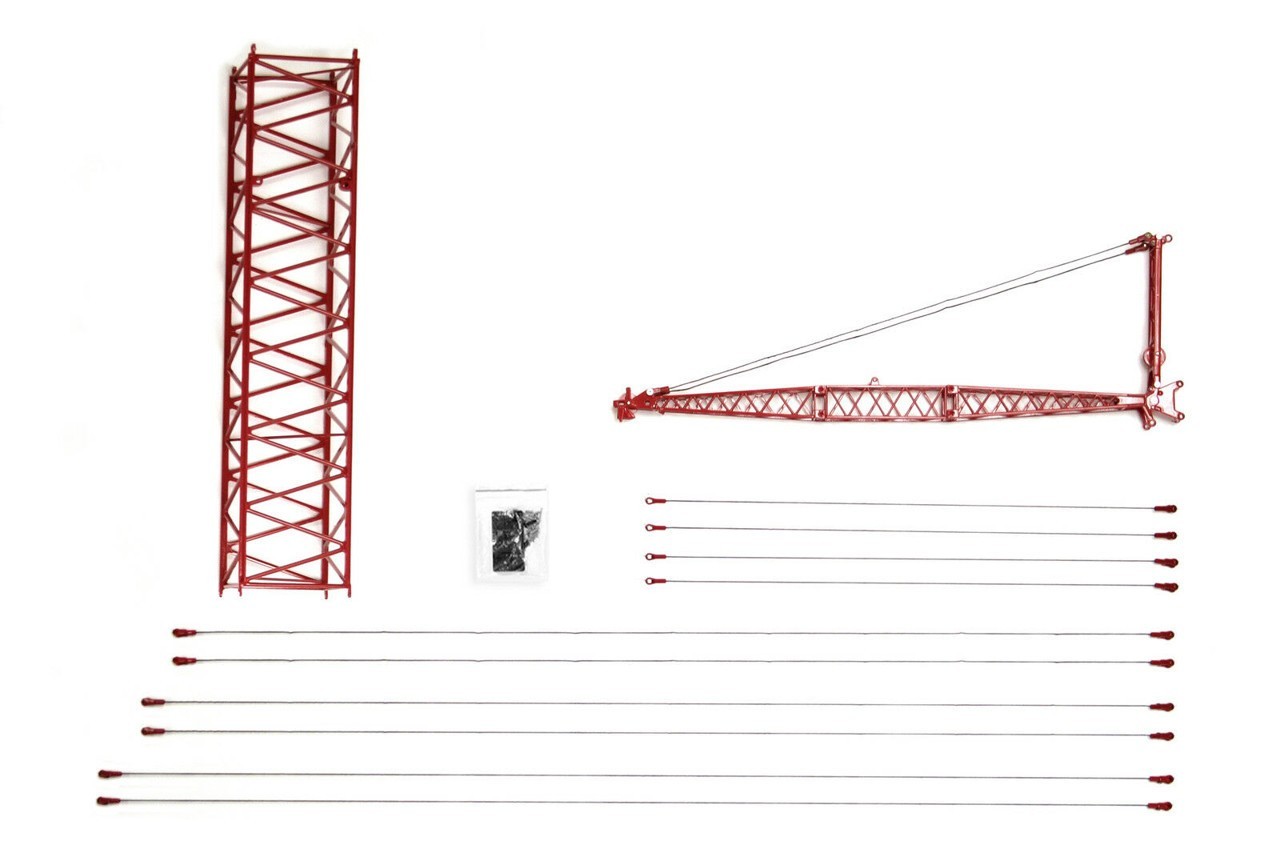 Manitowoc 4100W Boom Extension Kit #22 & #123 Jib – Red TWH 1:50 Scale #051C New