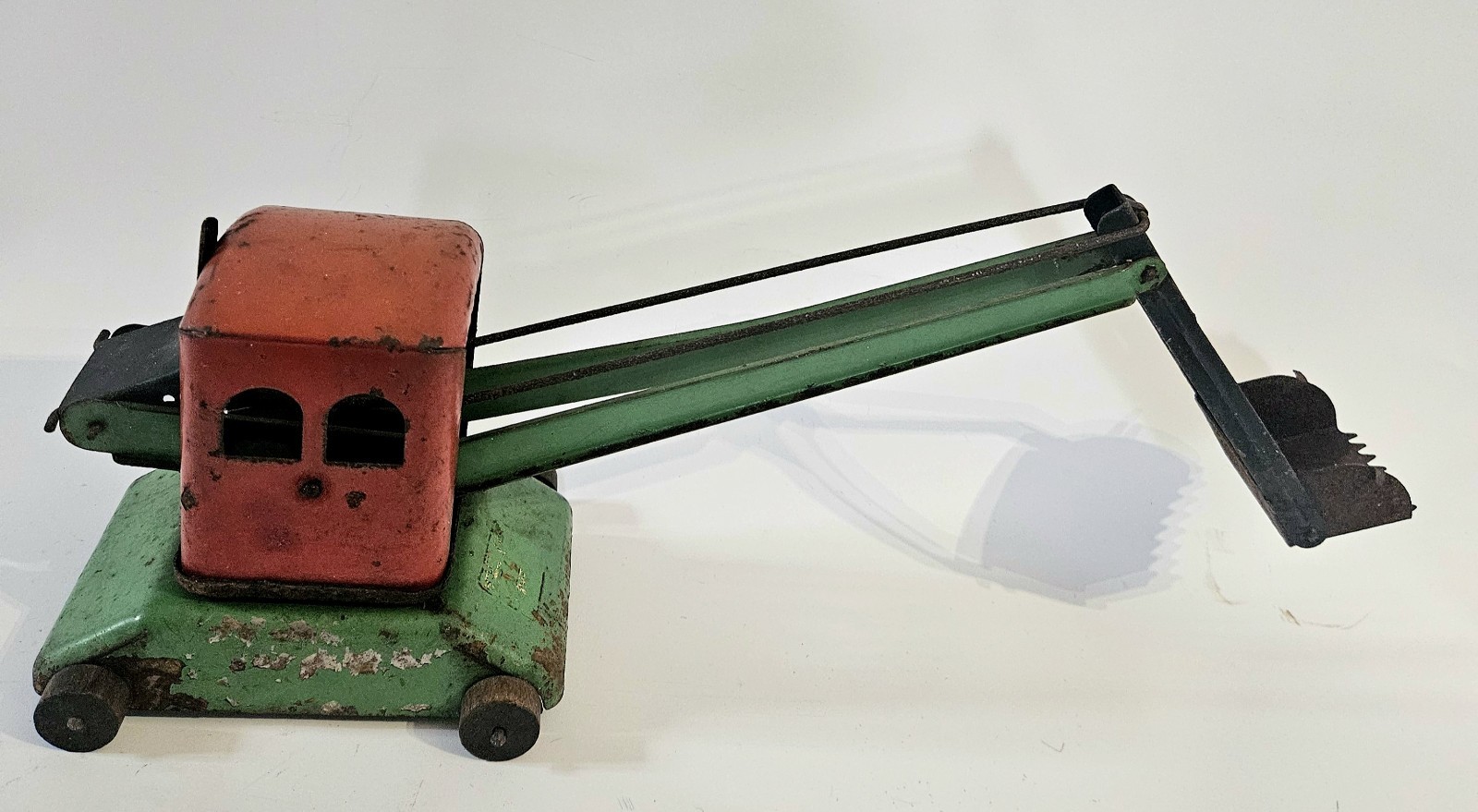 VTG WYANDOTTE PRESSED STEEL SUPER SHOVEL 1930s Original Paint