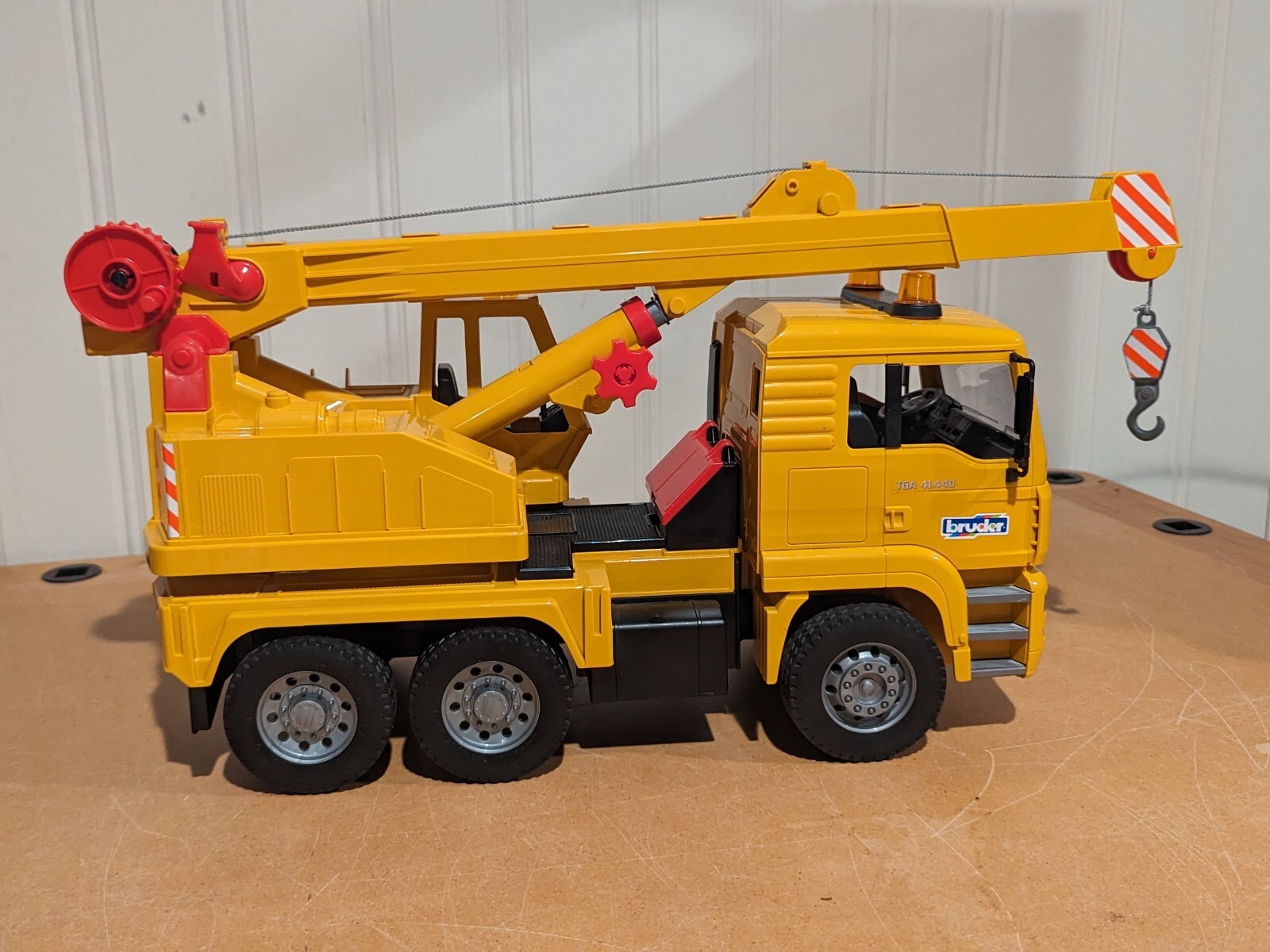 Bruder Vintage MAN Tele-Crane TC 4500 Crane Truck Construction Vehicle