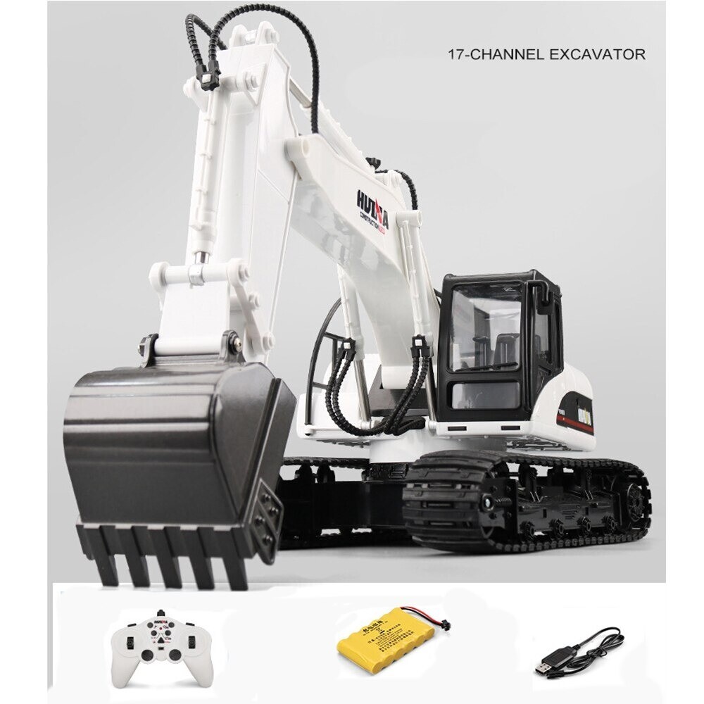 HUINA 1:14 RC Excavator 550 Crawler Engineering Vehicle 17CH Gift For kids New