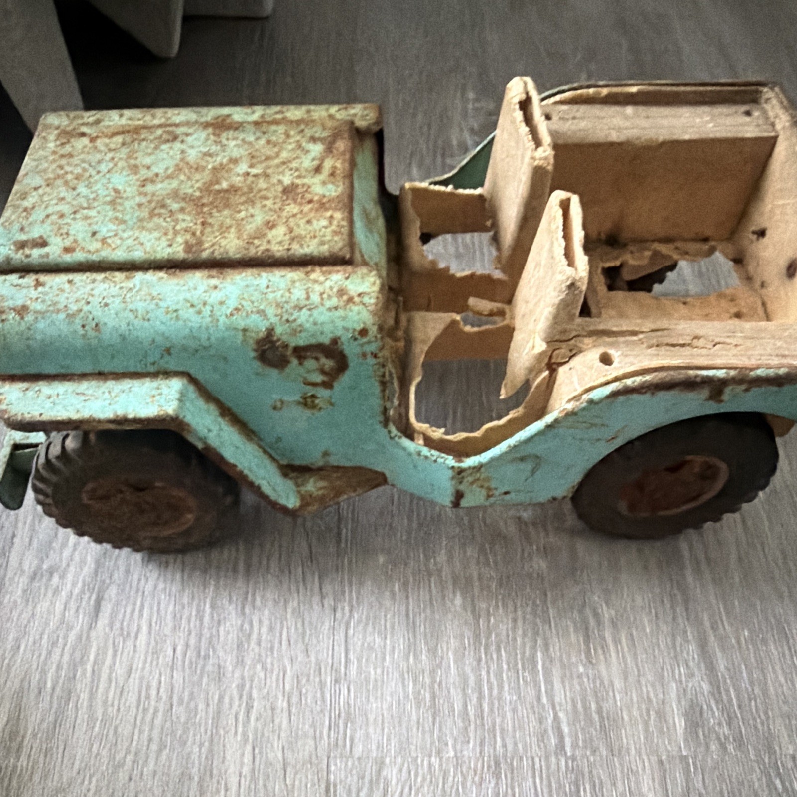 Structo Pressed Steel Hydraulic Dumper Dump Truck Toy Vehicle, Green