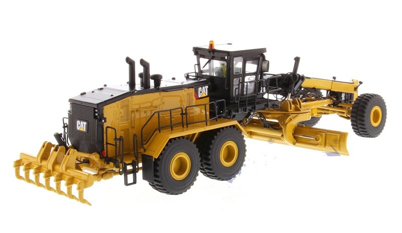 1:50 DM CAT24 Motor Grader Construction Vehicles Equipment Machine Diecast Model