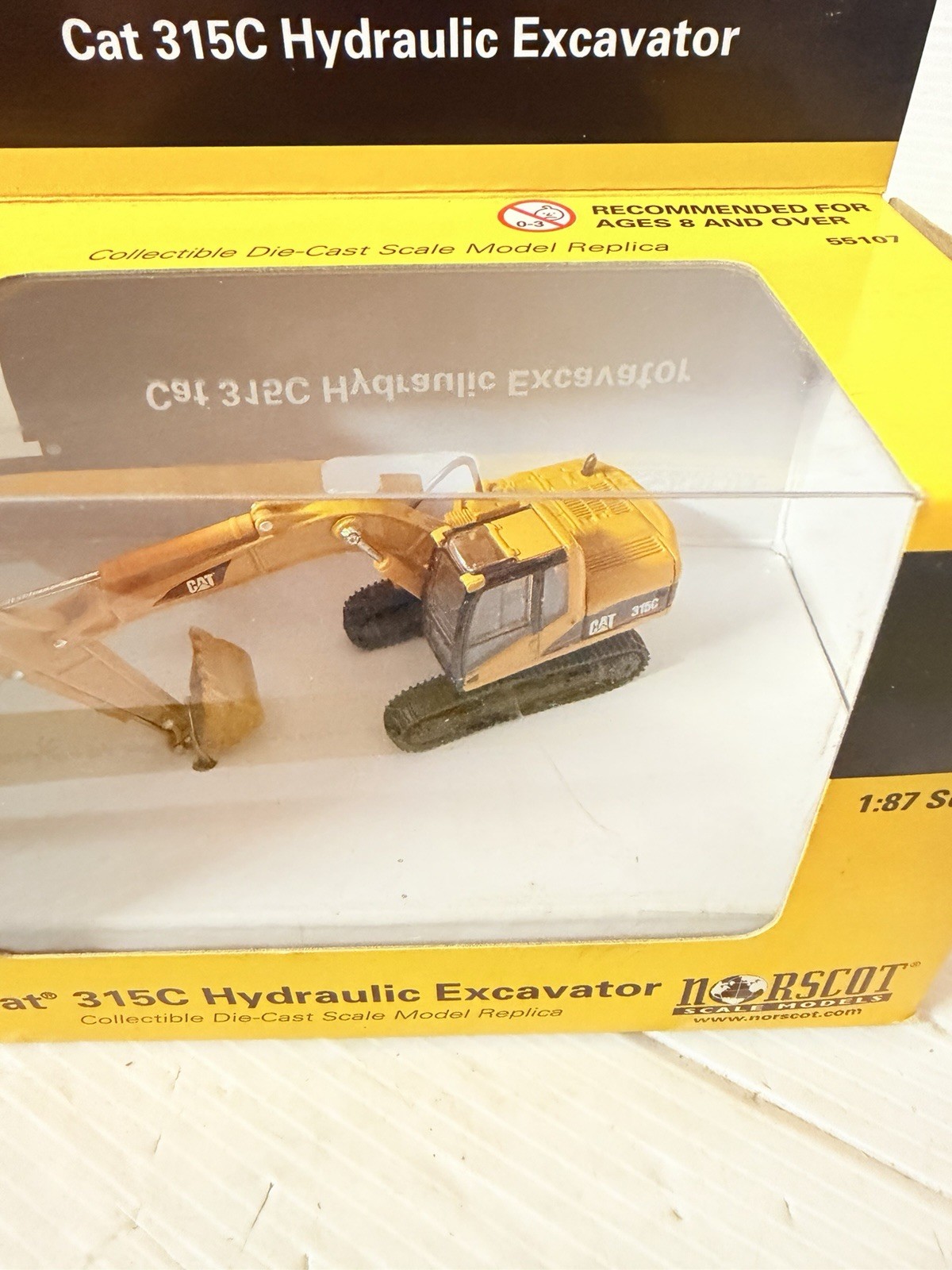 CAT CATERPILLAR 315C HYDRAULIC EXAVATOR ERTL 1:87 SCALE NEW!