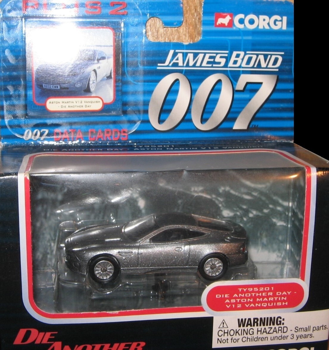 Corgi TY5201 James Bond Aston Martin V12 Vanquish – DIE ANOTHER DAY 1/50 MIB