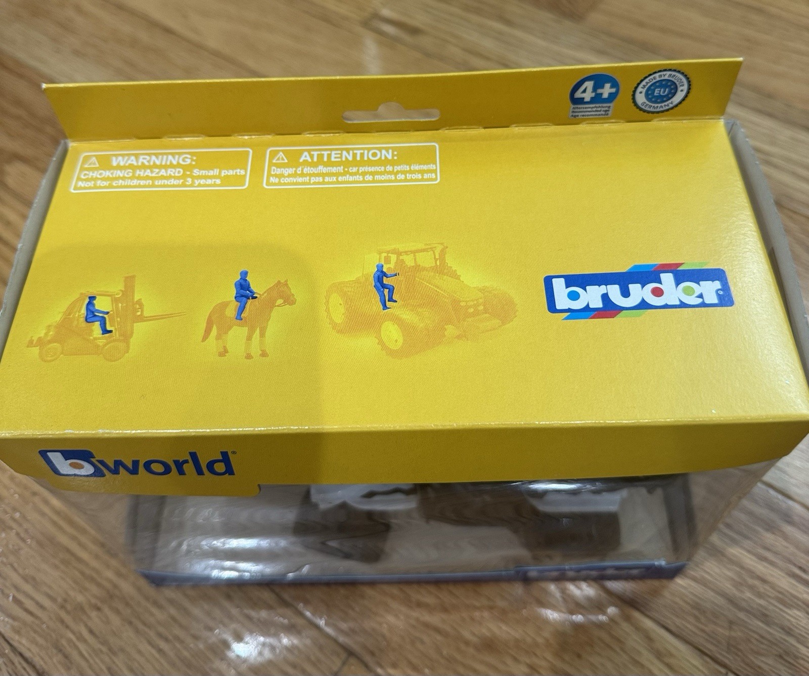 Bruder Bworld 1/16 Quad-4 Wheeler with Driver 63000 Made in Germany