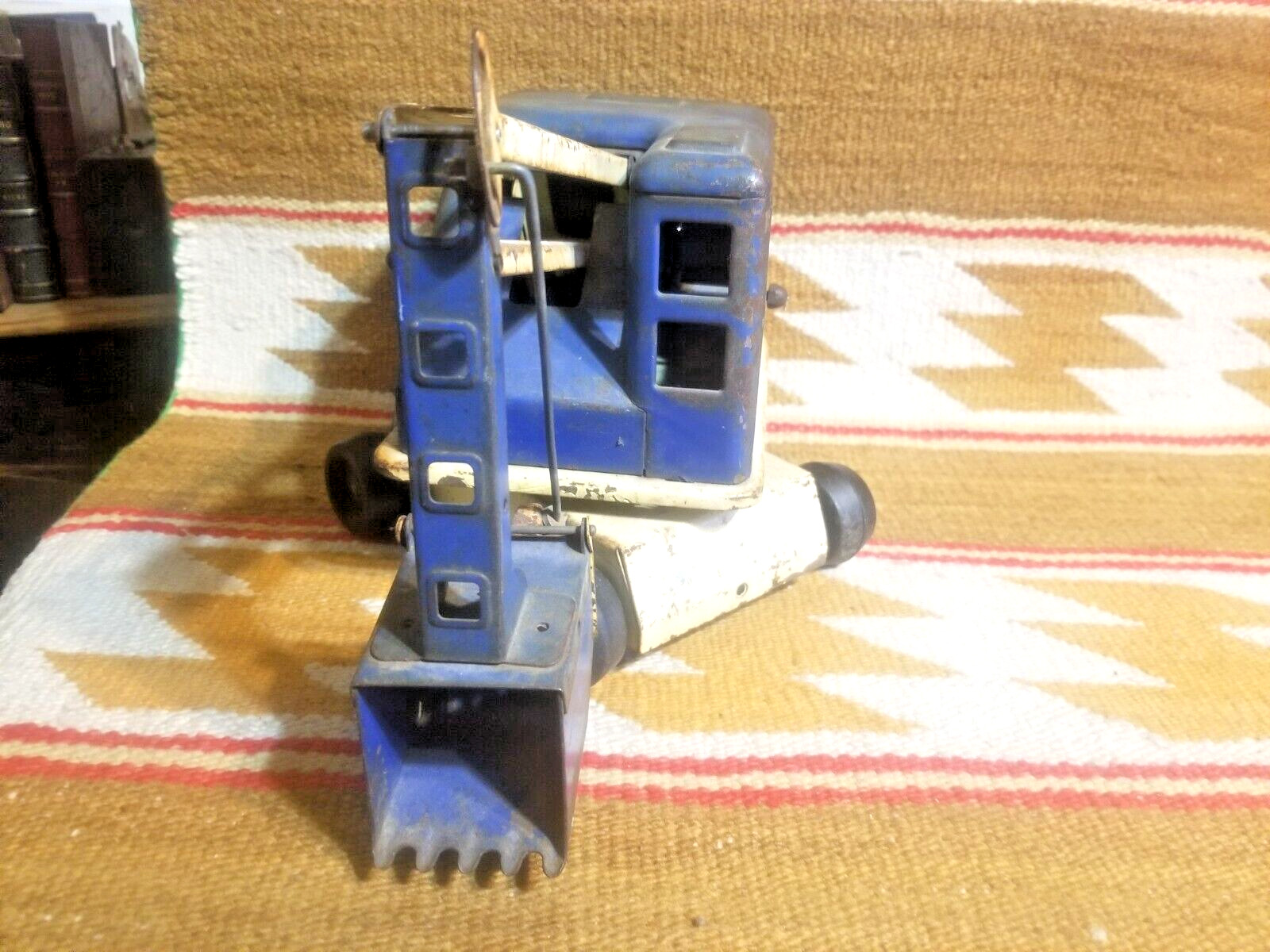 Old Marx Lumar Contractors Automatic Power Shovel Excavator Steam Shov Metal Toy
