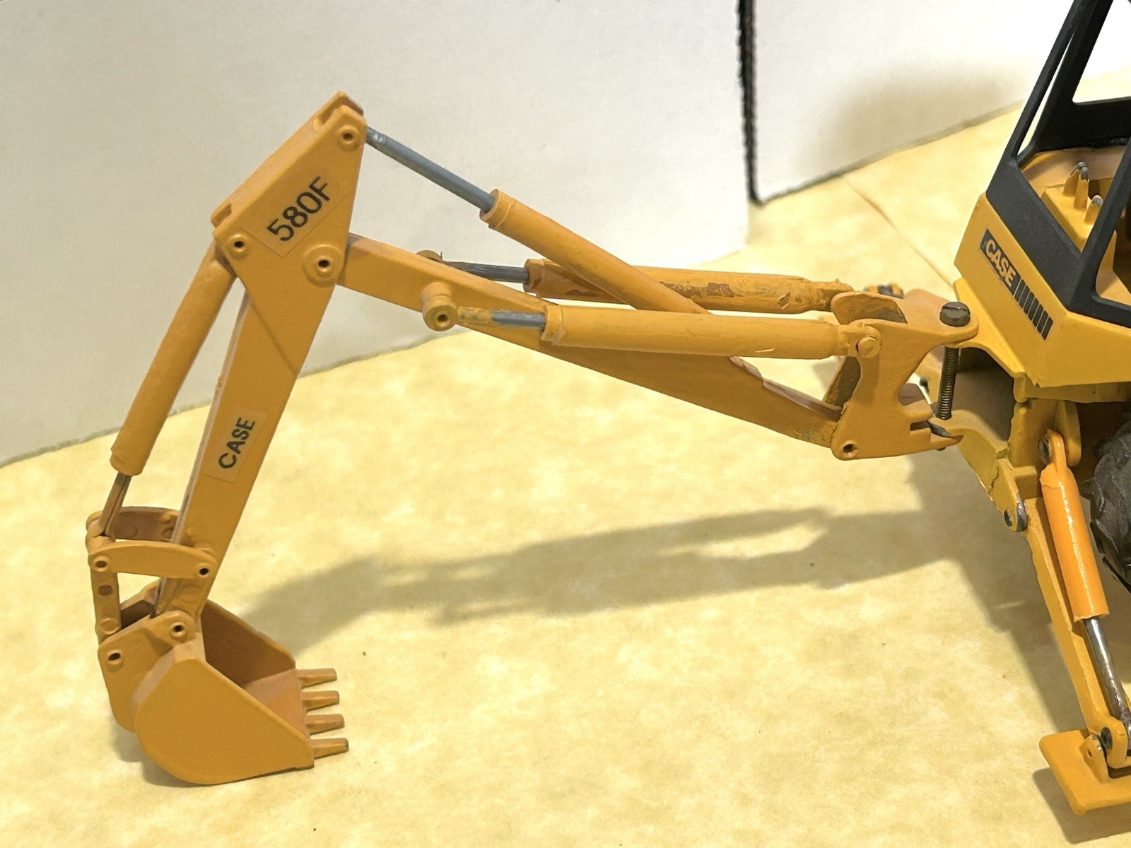 Conrad 1/35 Case 580F Construction King Loader-Backhoe w/Original Box!