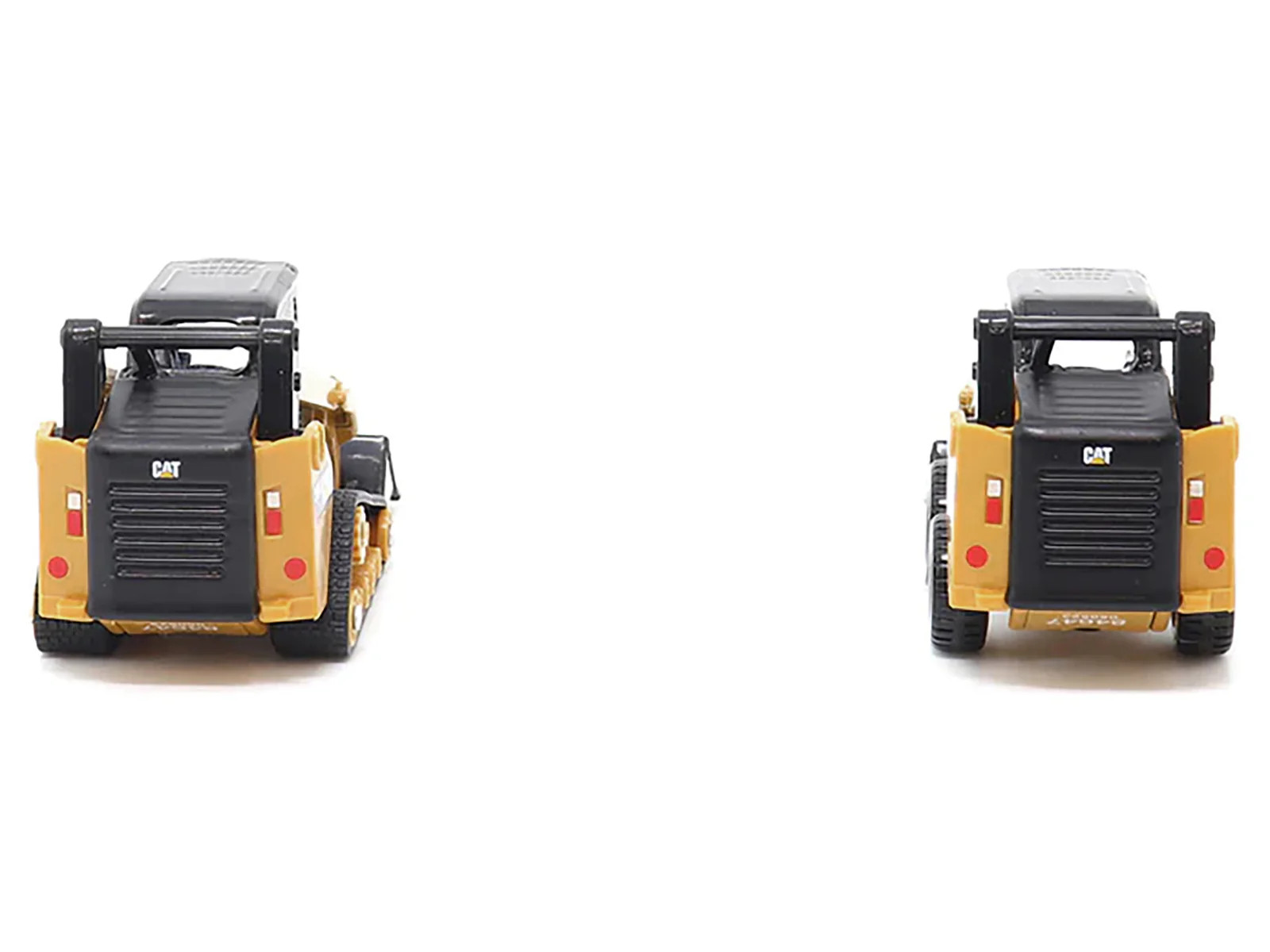 CAT Caterpillar 272D2 Skid Steer Loader Yellow and CAT Caterpillar 297D2 Compact