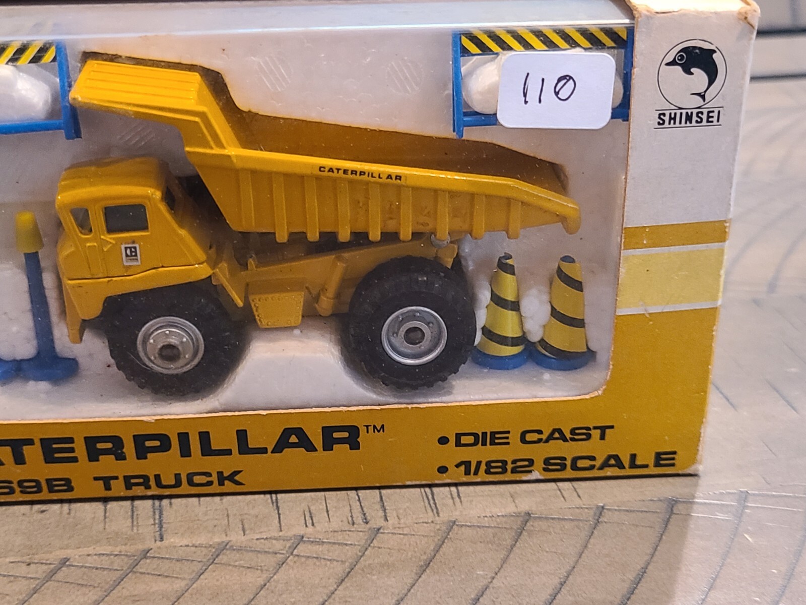 Shinsei 4110 Caterpillar 1:82 Scale Caterpillar 769B Dump Truck Boxed Diecast