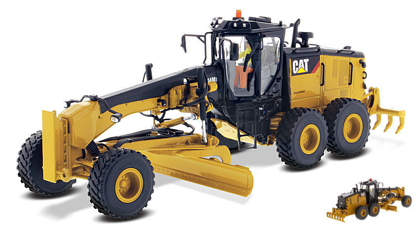 Cat 14M3 Engine Grader 1:50 Model Diecast Masters