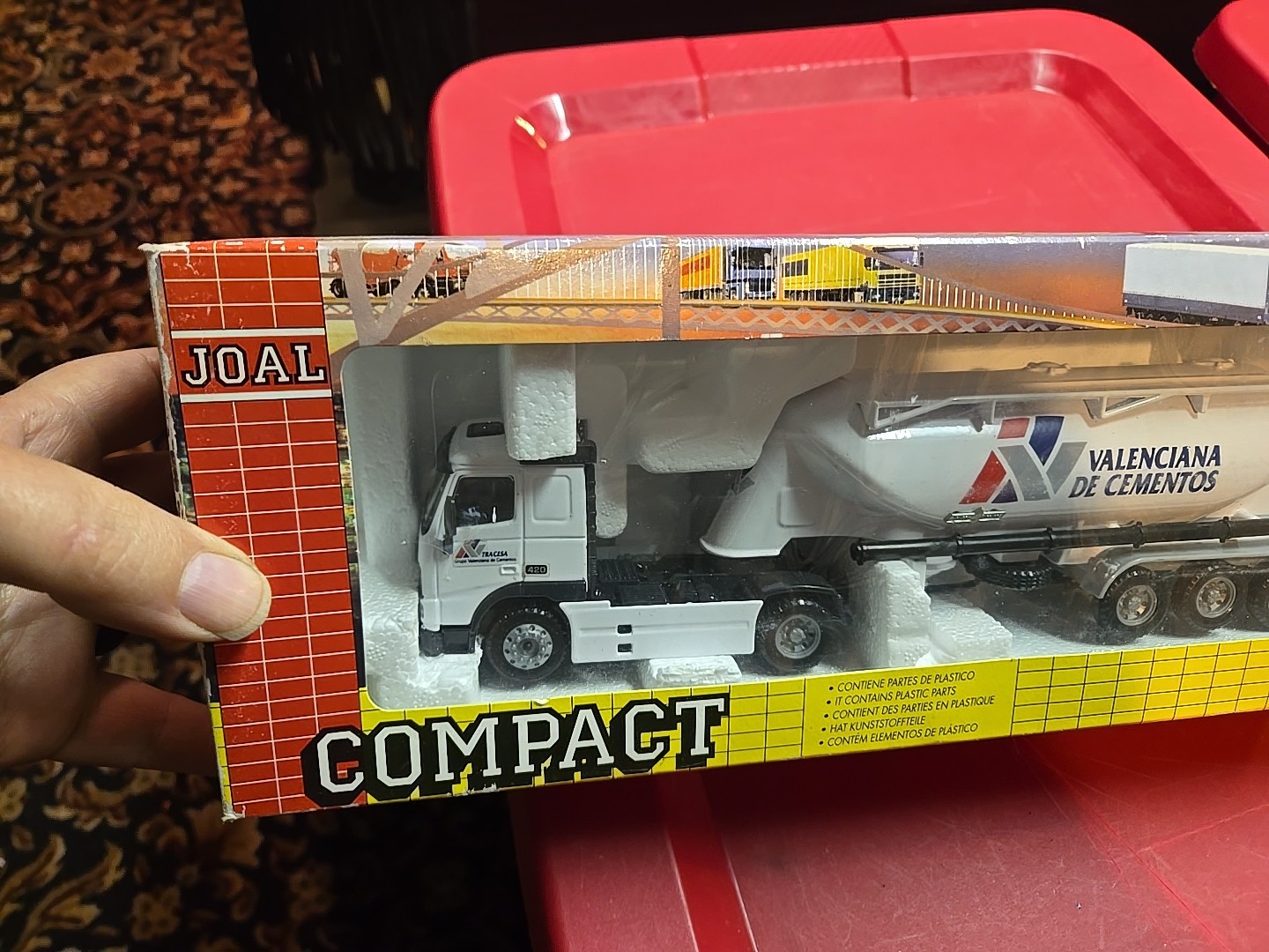 Joal Compact Volvo FH12-420 Cement Truck Tracesa In Box