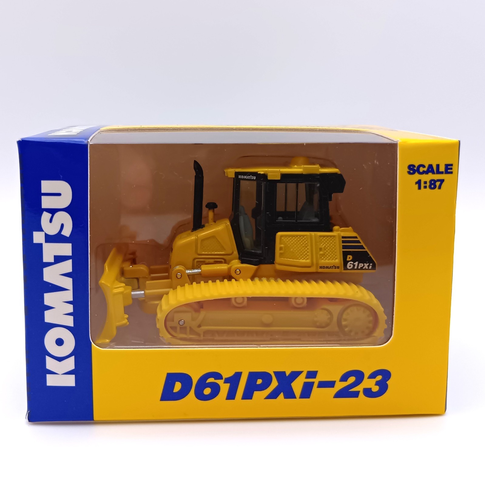 Komatsu 1/87 Scale Construction Machinery Model Set 11pcs Non-Retail Shareholder