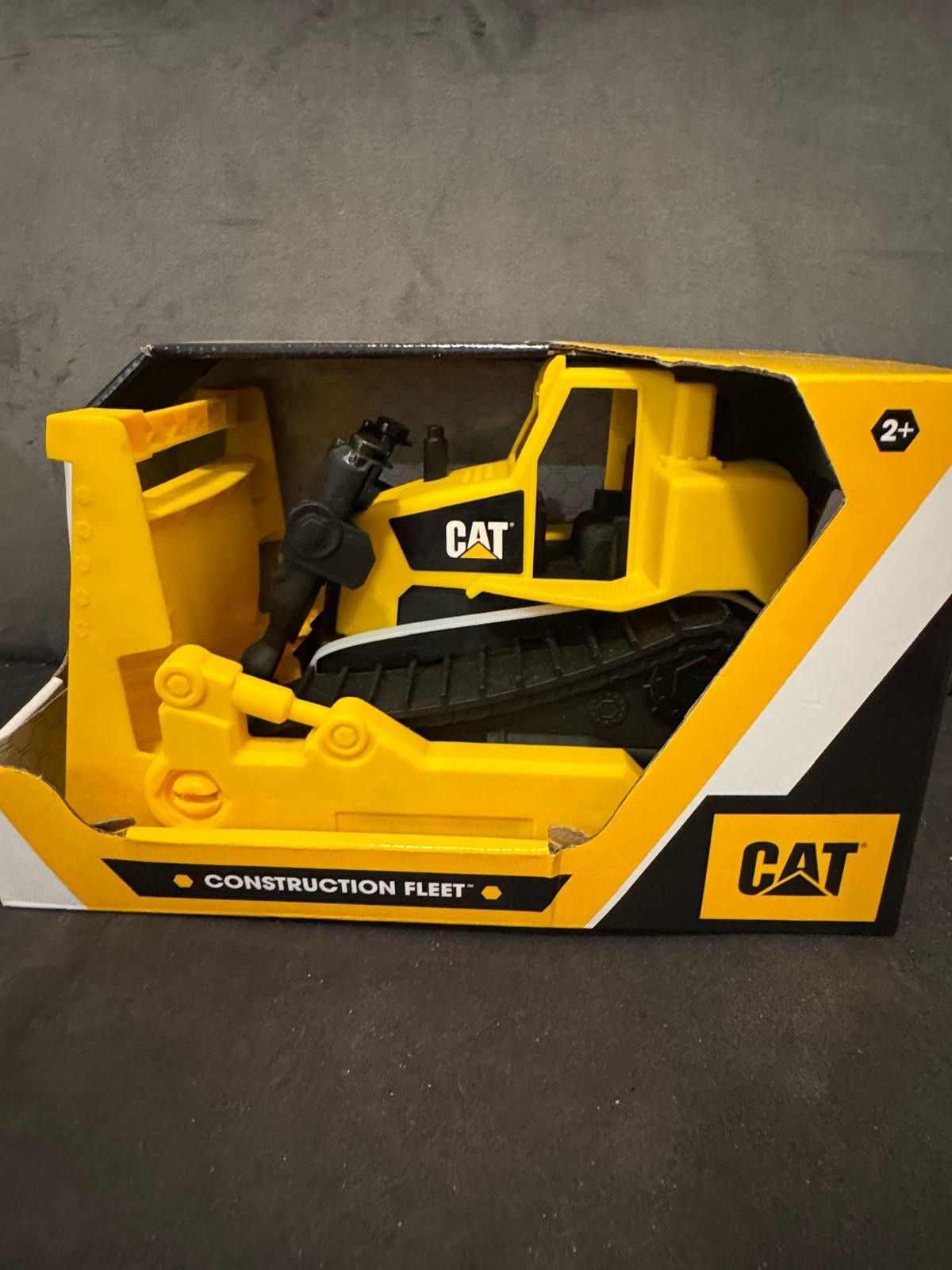 CAT Construction Fleet Bulldozer Toy Yellow Black 2+ Years