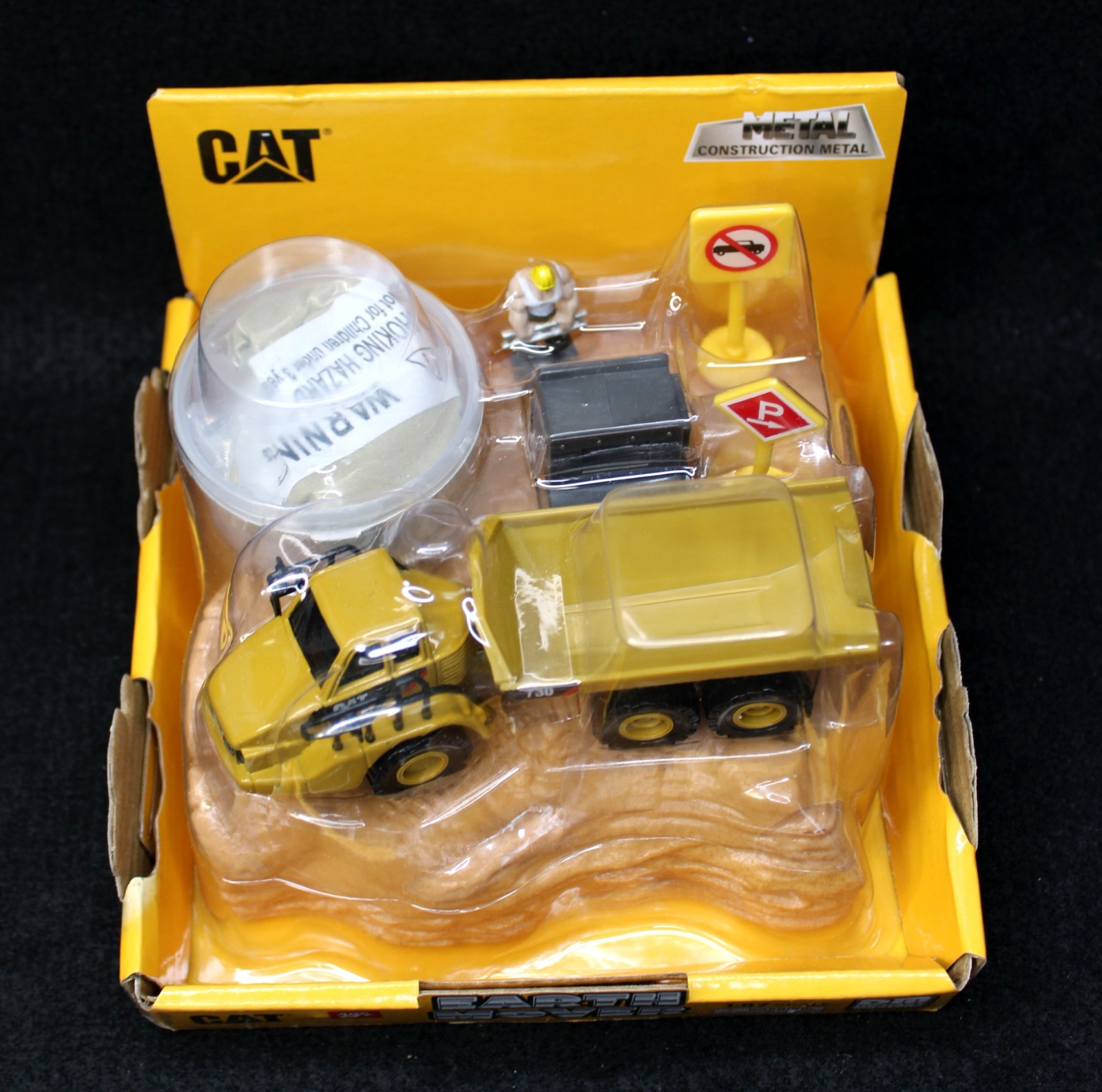 Diecast Masters Earth Mover Series CAT 730 Articulated Truck Construction Set