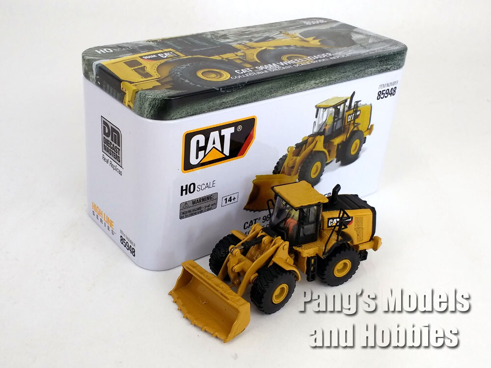 CAT 966M 966 Wheel Loader 1/87 HO Scale Diecast Metal Model by Diecast Masters
