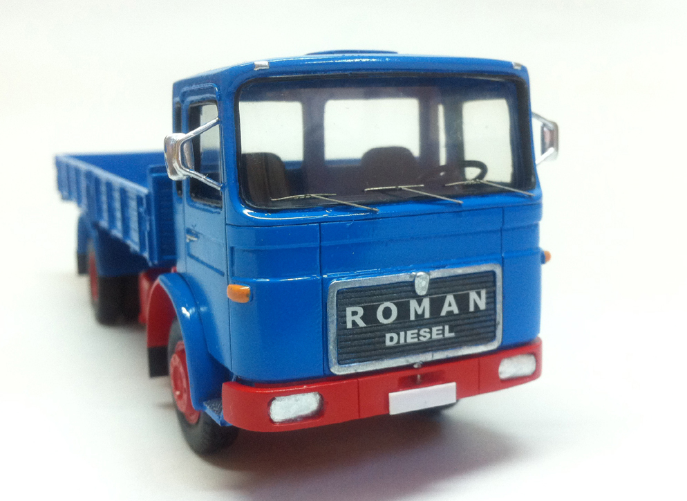 Resin 1/50 Camion ROMAN 8.135F – Ready Made by Fankit Models