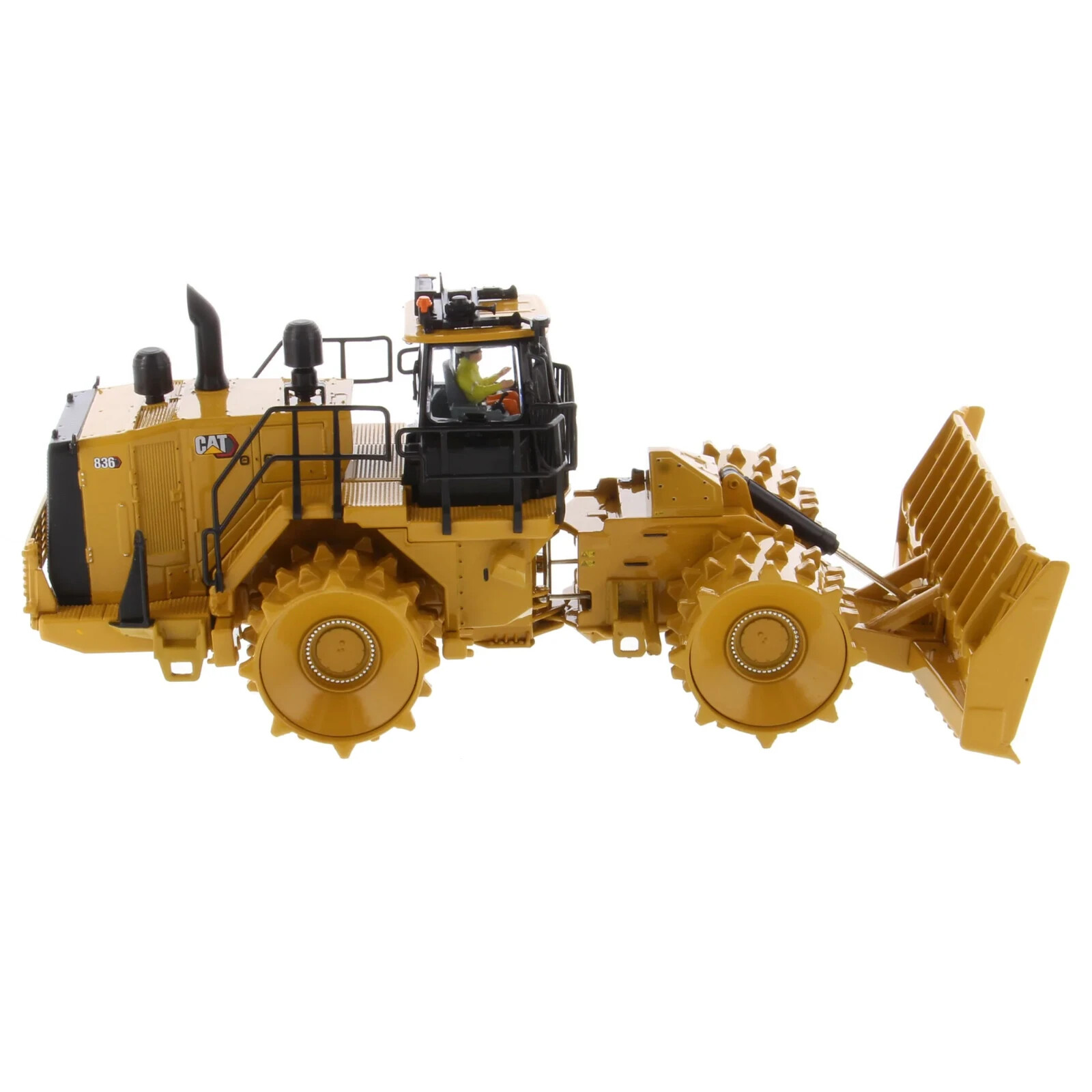 Caterpillar 836 Landfill Compactor 1:50 Scale Model – Diecast Masters 85763