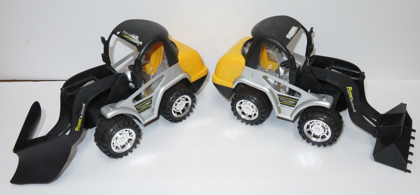 LOT of 4 Future Tech Builders Construction Vehicles Close to GI Joe 1:18 Scale