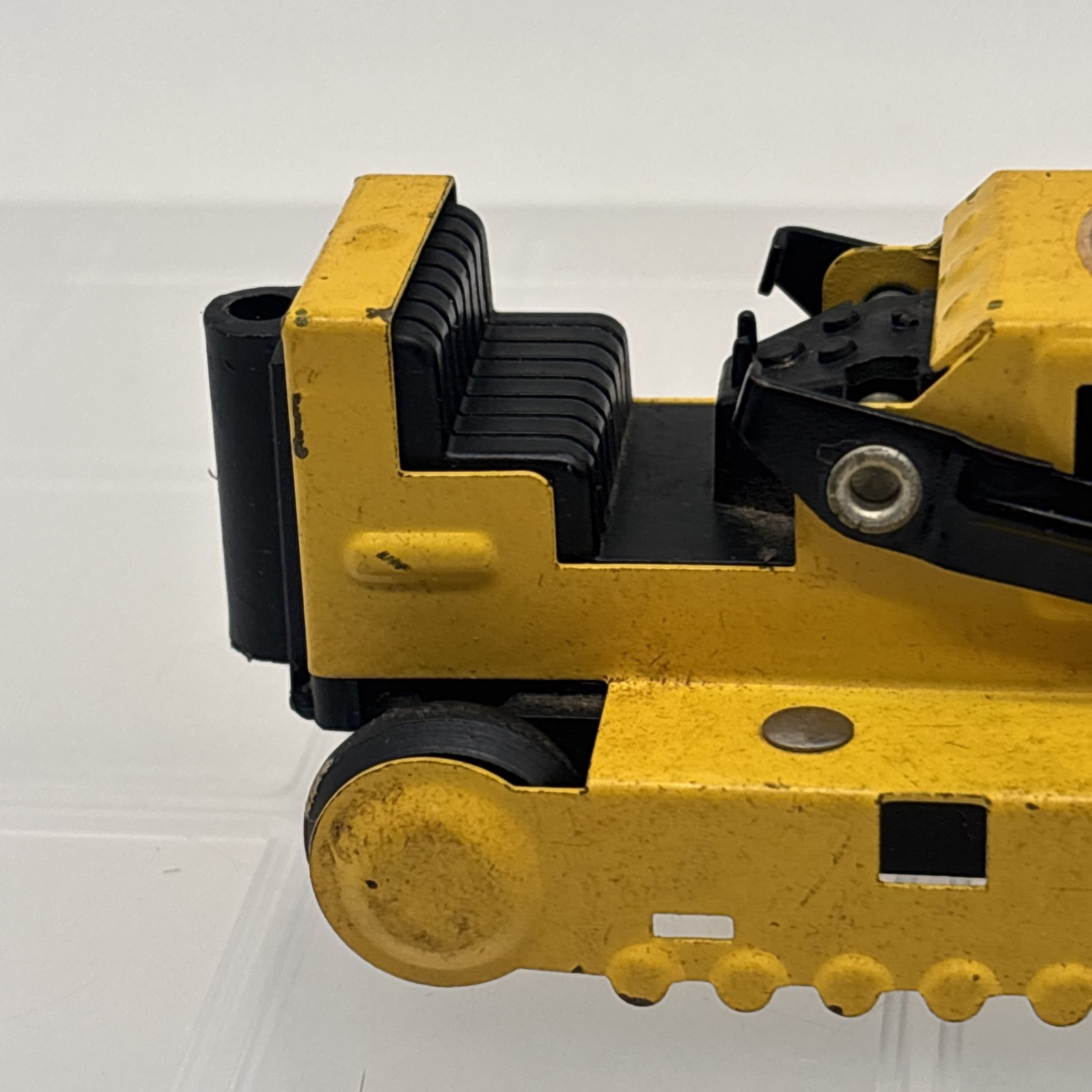 Vintage Tonka Mound Minn Bulldozer Mini Front Loader/Backhoe Yellow & Black!