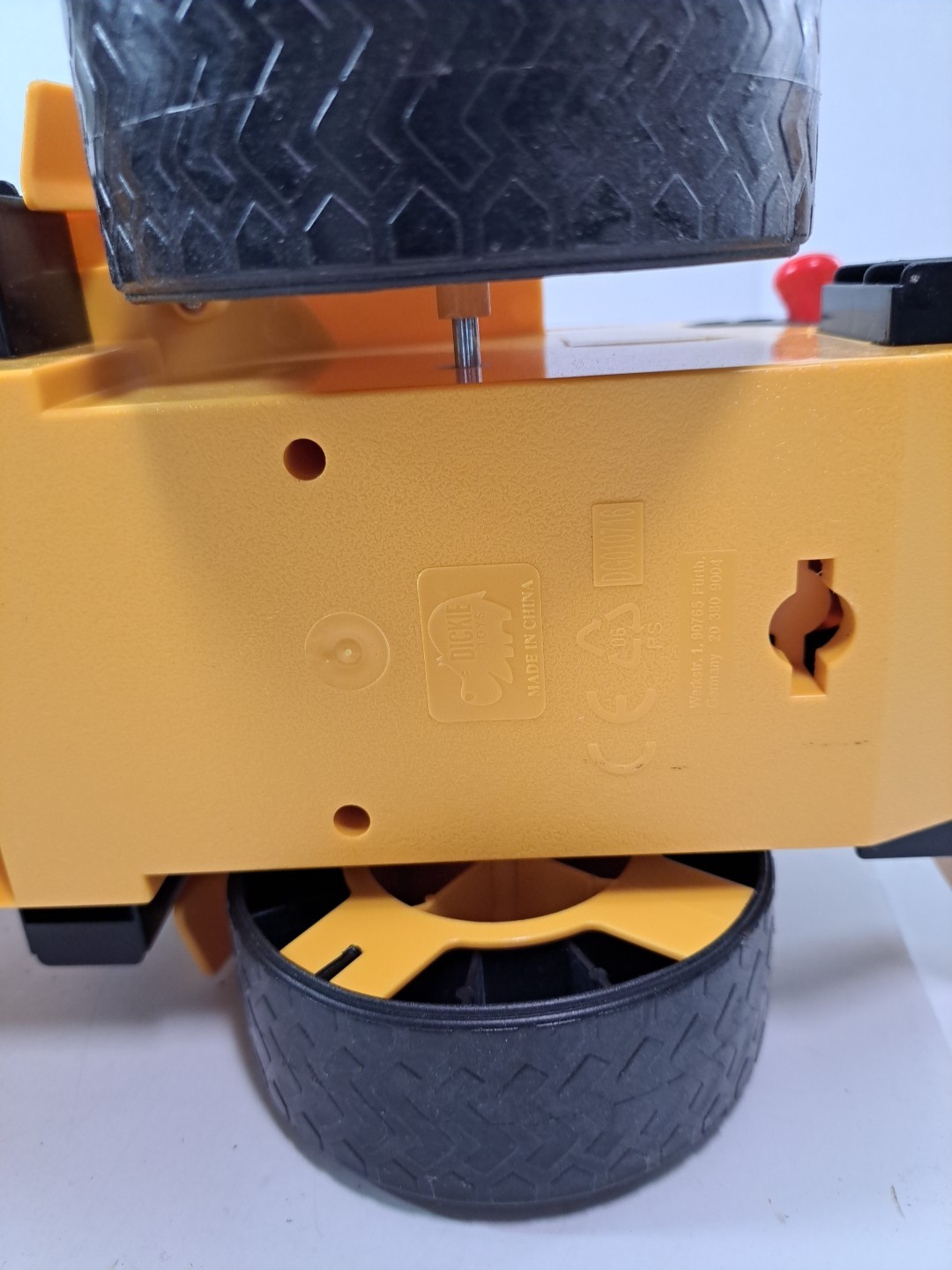 Dickie Toys Action Pump Loader Plastic Front Loader Kids Construction Toy