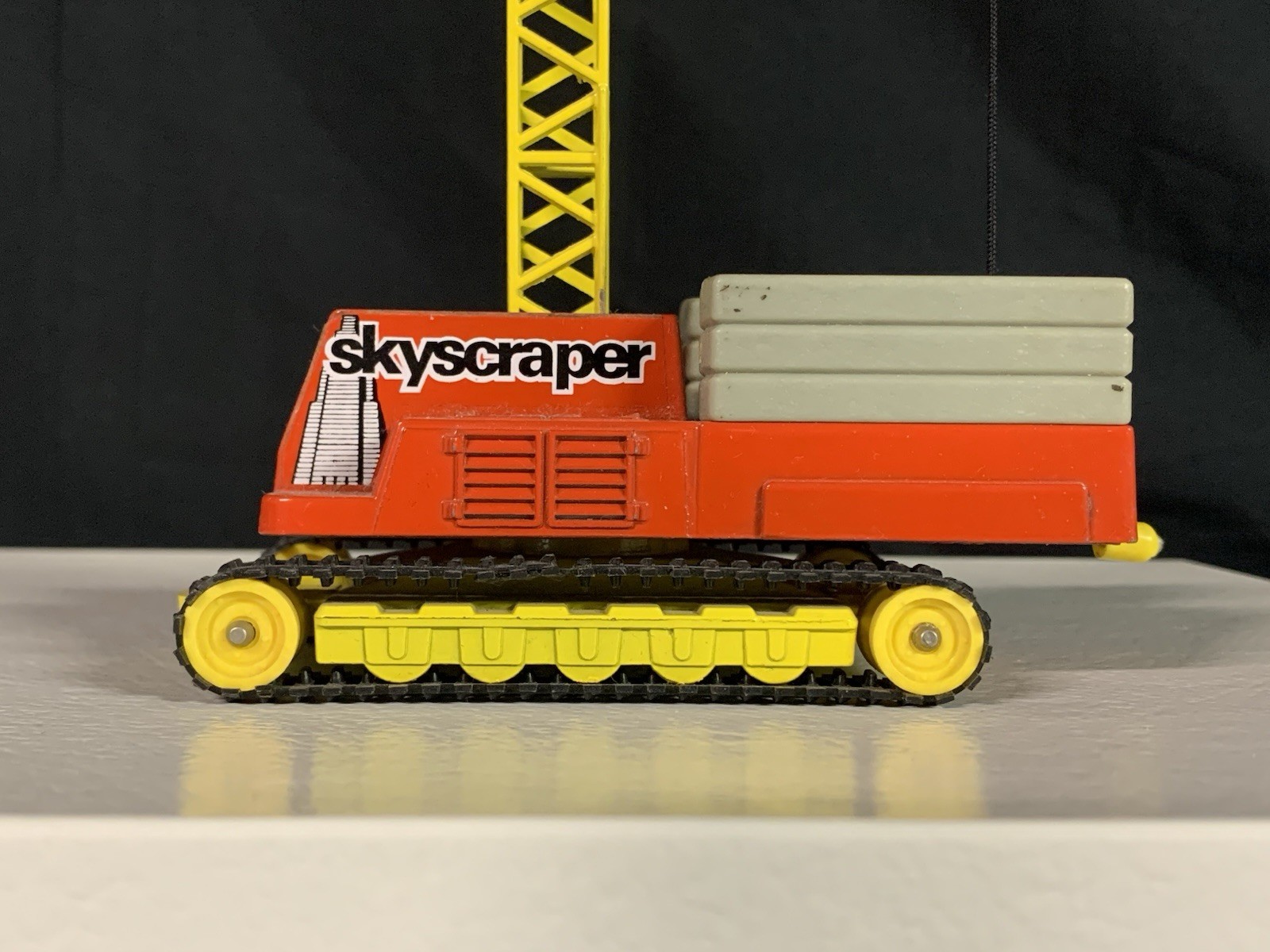 Corgi Major #1155 Skyscraper Tower Crane Excellent No Box