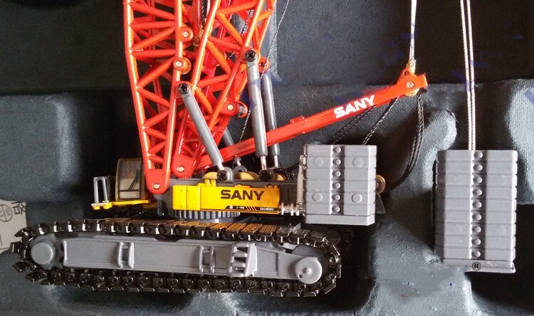 1:120 SANY SCC4000 Crawler Crane Construction Equipment Machine Diecast Model