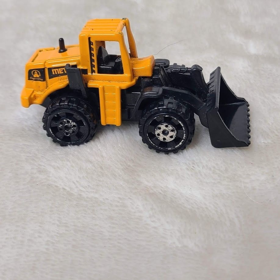Engineering Metal Front Loader Wheel Loader Toy Truck 1:64 Bucket