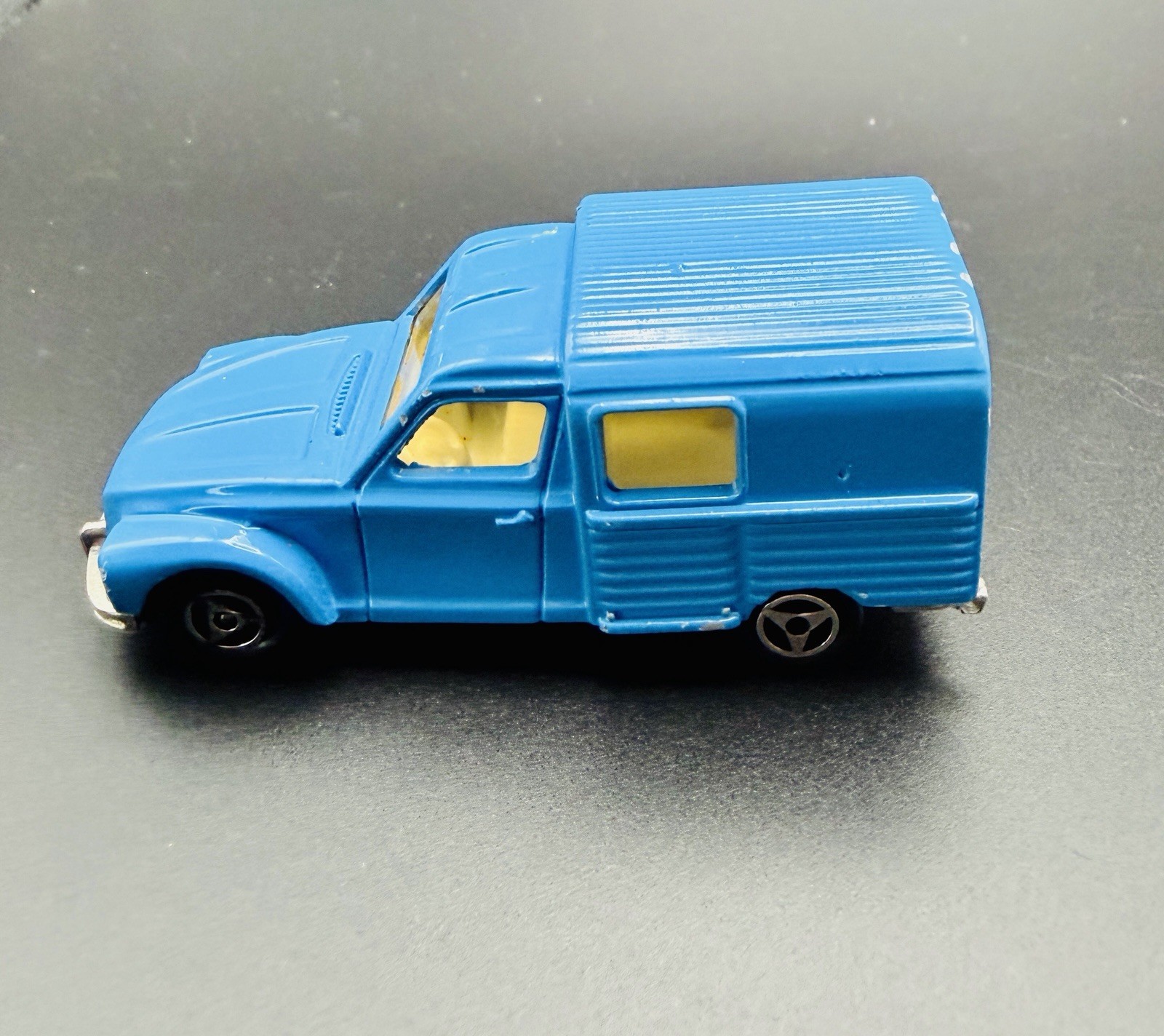 Vintage 1980s MAJORETTE 235 Citroen VAN BLUE Made in France Delivery Original