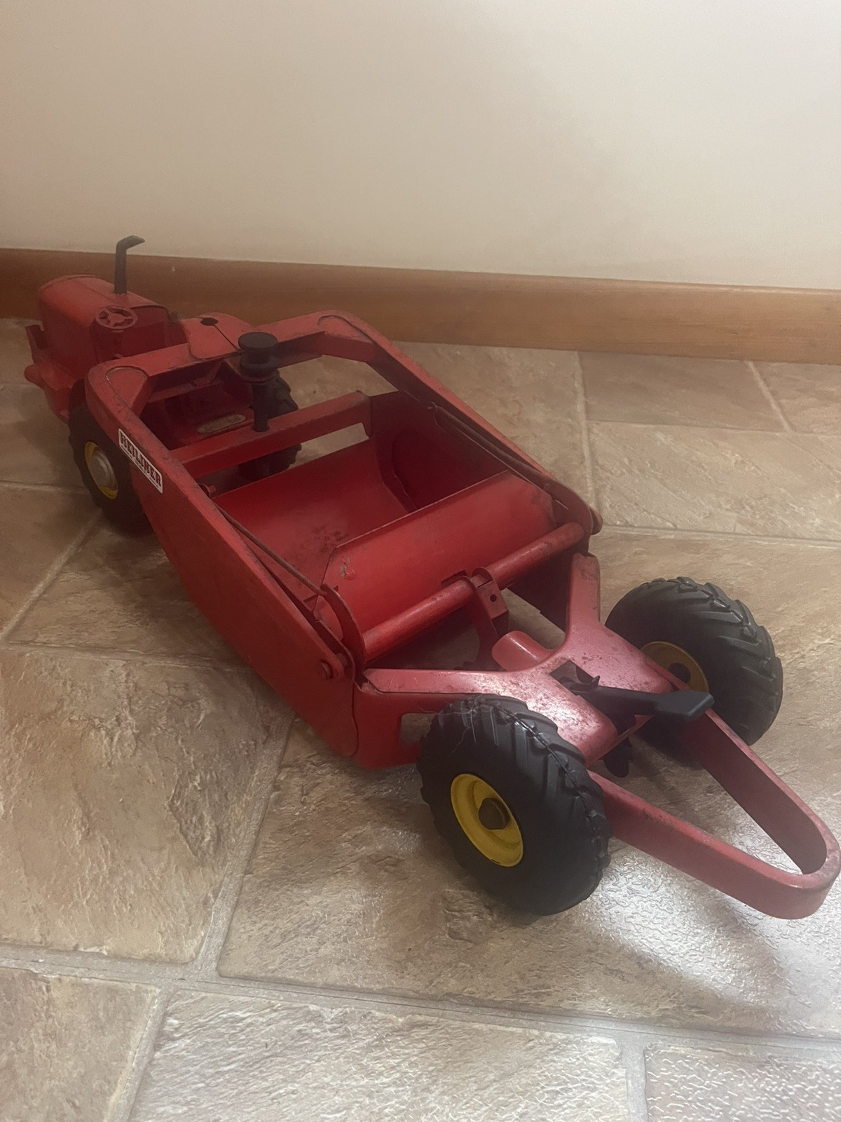 Doepke Model Toys HEILINER scraper/Earth Mover–1951–huge 29″ long–NICE–LOOK