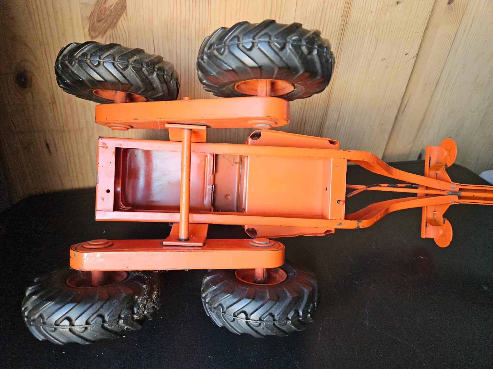 ADAMS MOTOR GRADER NO.512, DIESEL. MODEL TOYS, CHARLES WM. DOEPKE. GOODYEAR TIRE