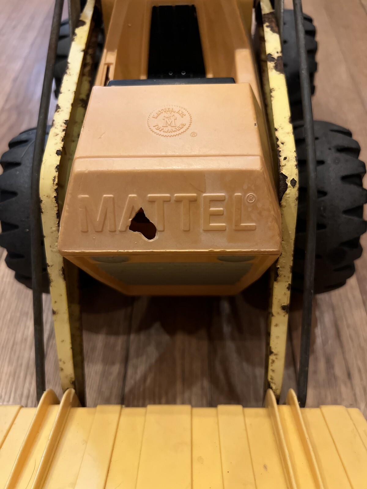 Vintage 1963 Mattel V-RROOM! Skip Loader Front Loader Tractor