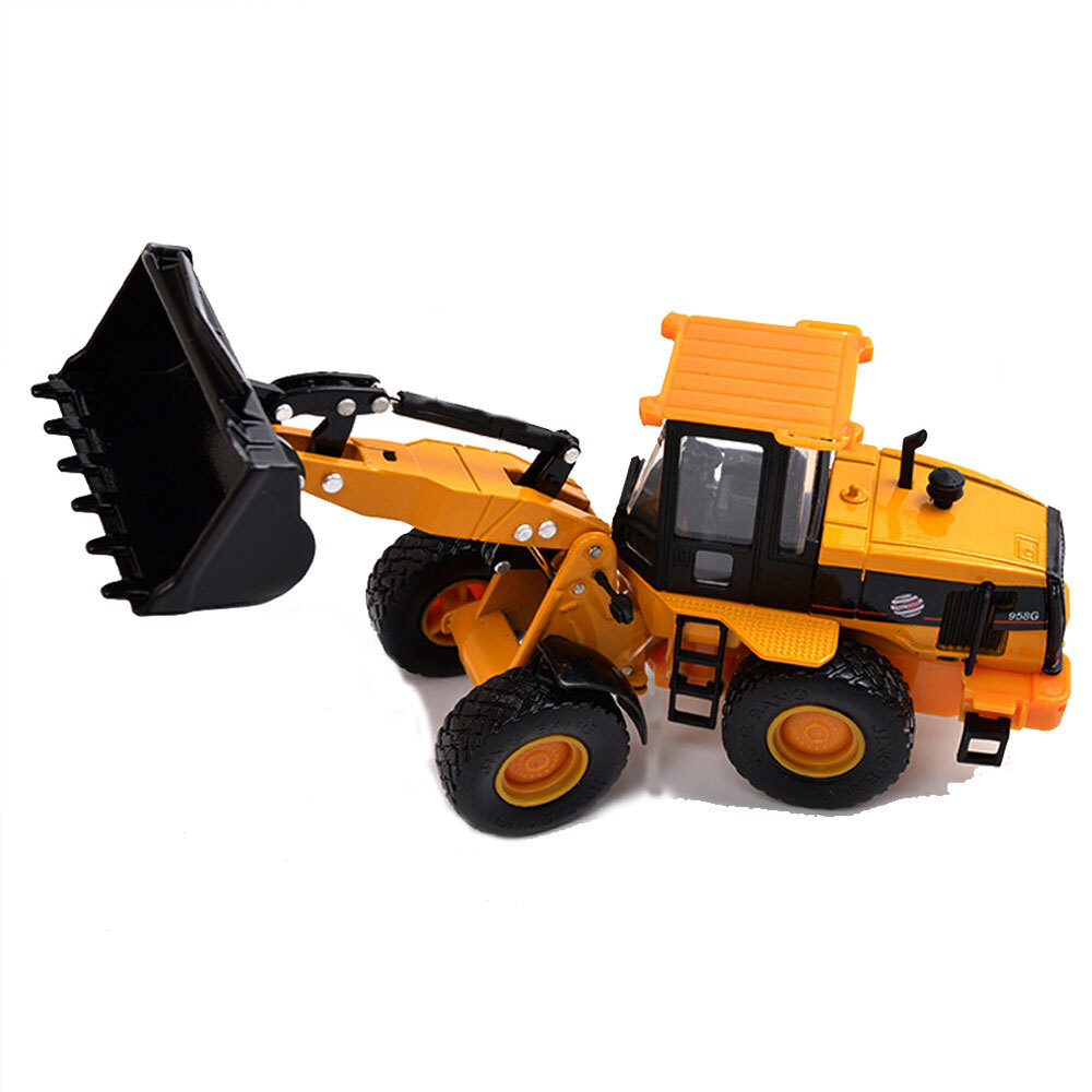 1:60 Loader Truck Toy Model Construction Vehicle Metal Diecast Toys for Kids