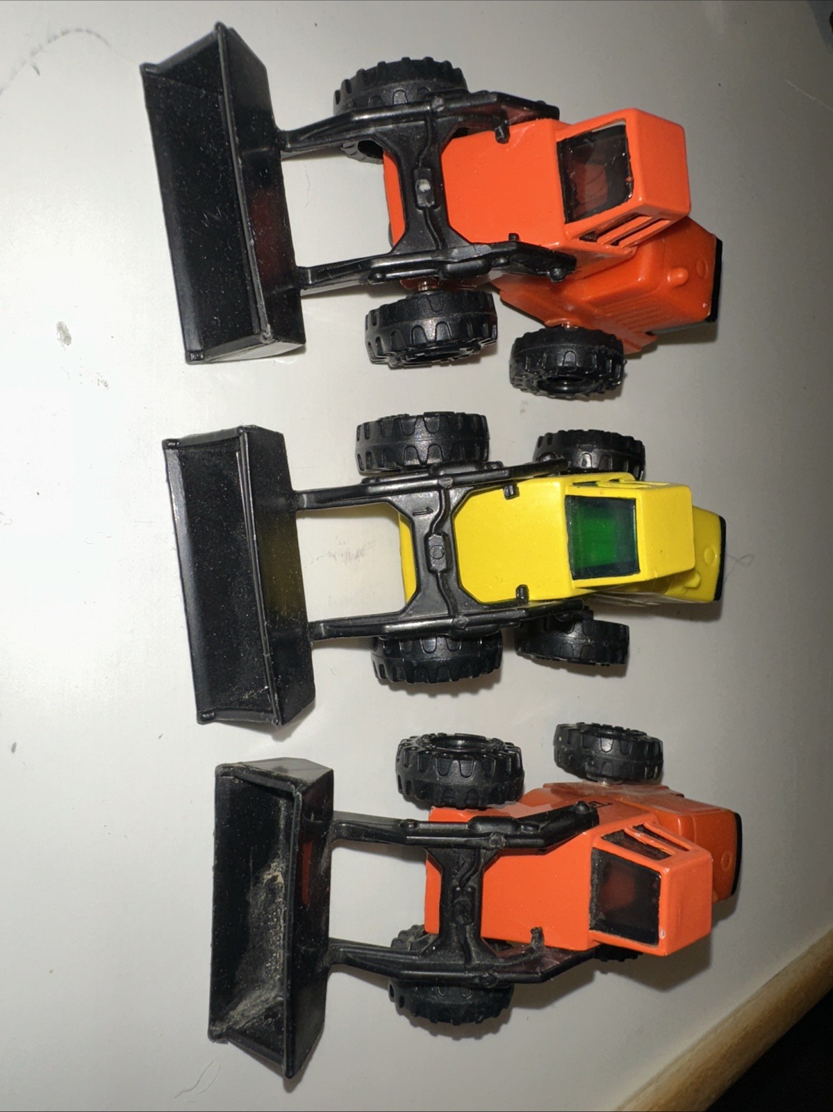 Tonka Front End Loader 1/64th Lot Of 3 1992