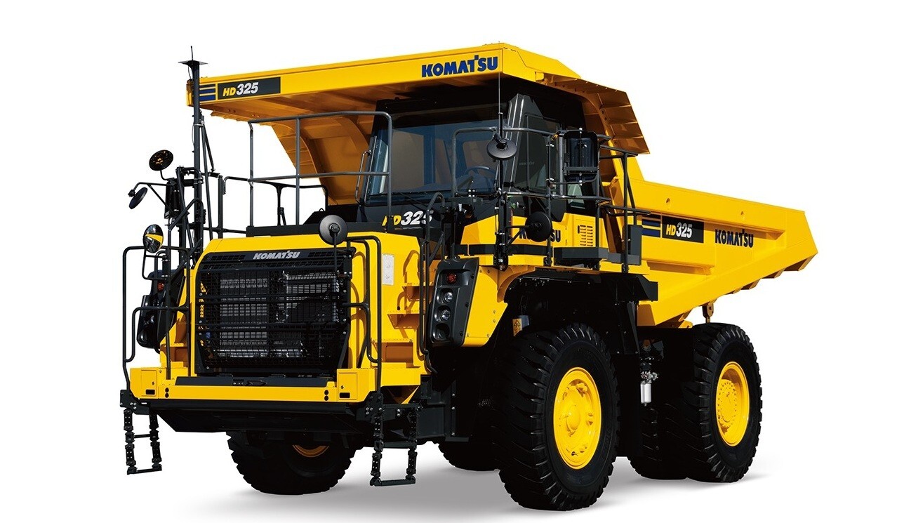 Komatsu Original Miniature Heavy Duty Dump Truck (August 2017) HD325-8 New Japan