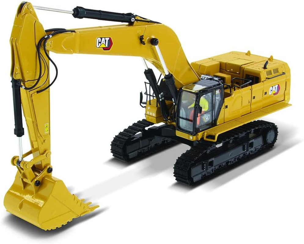 1:50 Scale Cat 395 Super-Large Next-Generation Hydraulic-Excavator (GP Version),