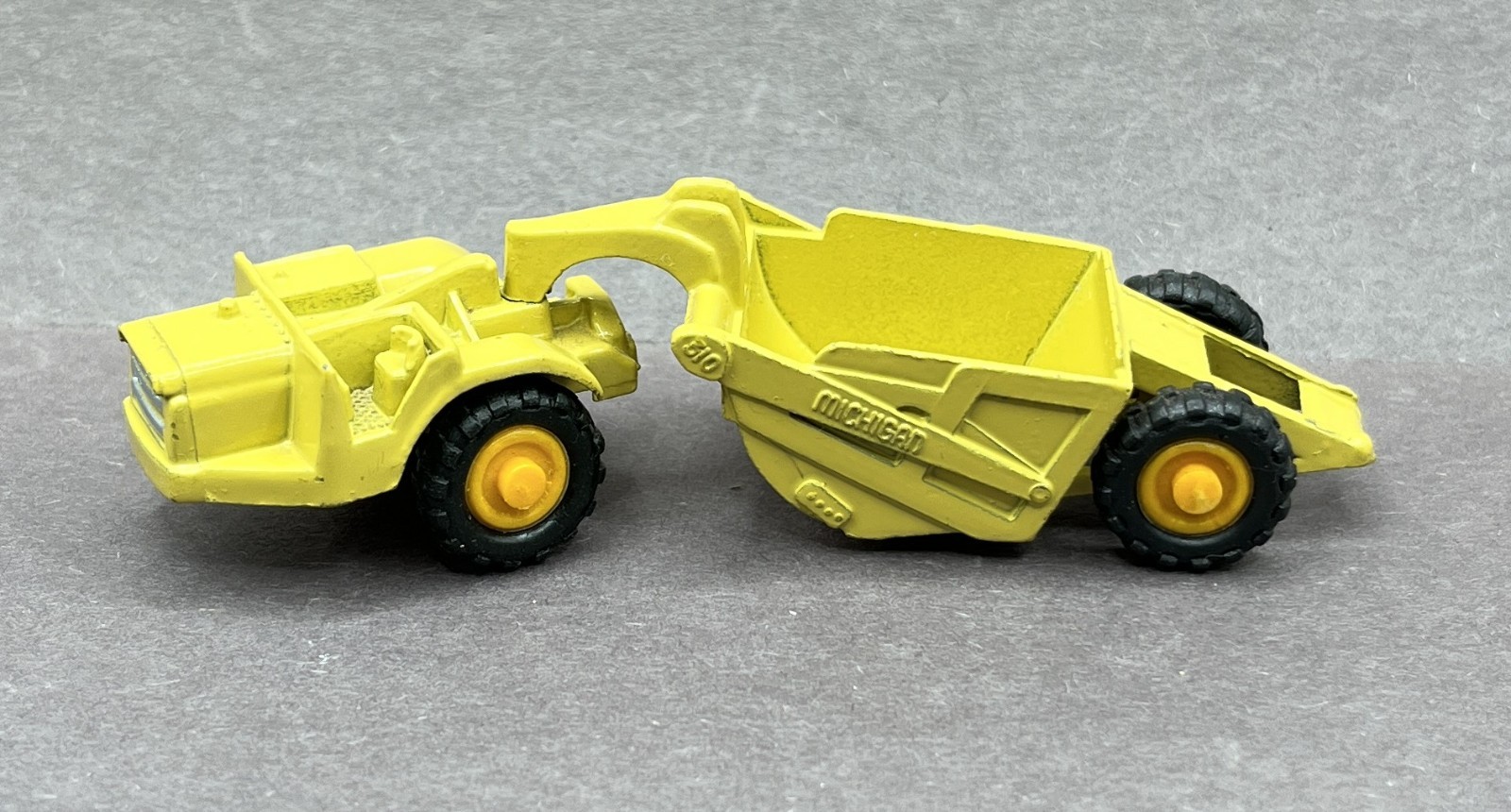 Mini Dinky #8101 Michigan Scraper Hong Kong Diecast 4″