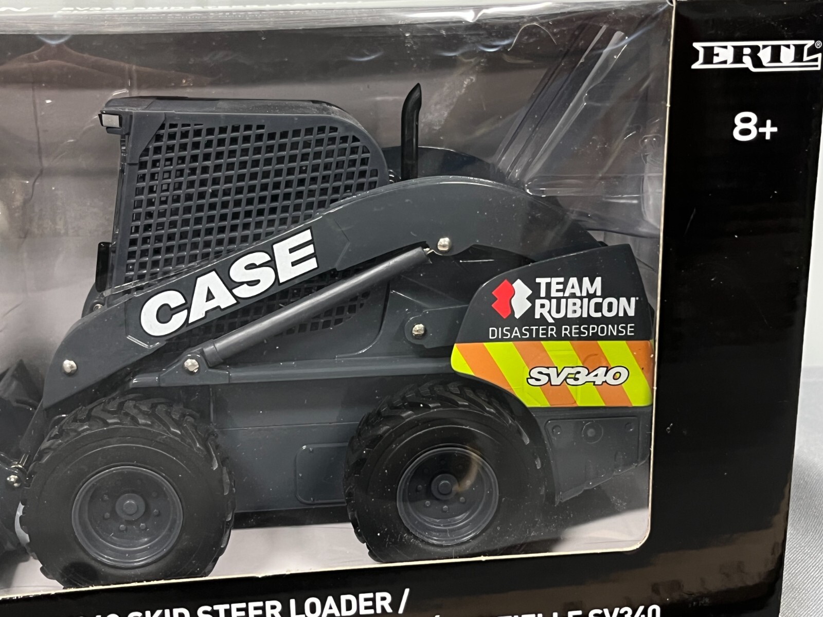 Case SV340 TEAM RUBICON Skid Steer BLACK 1:16 Ertl Diecast NIB