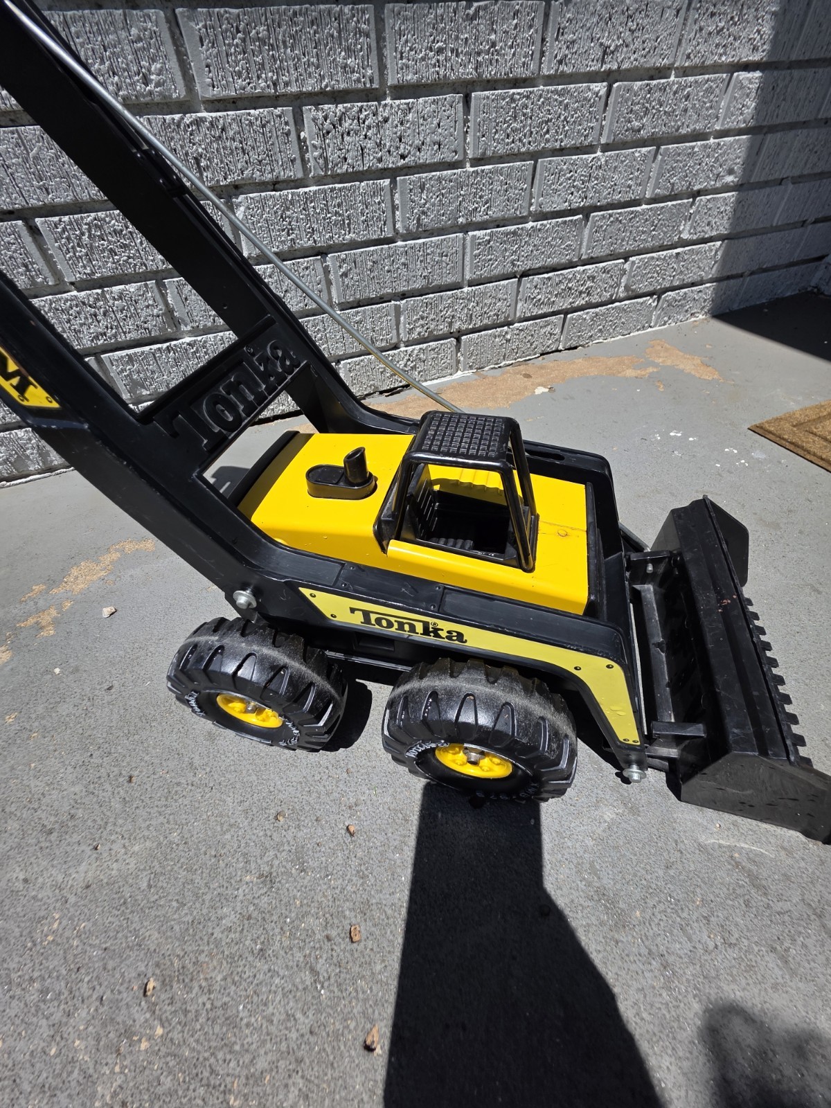 Vintage Tonka Strong Arm Front End Loader Digger XMB 975 Toy Steel/Plastic 70s