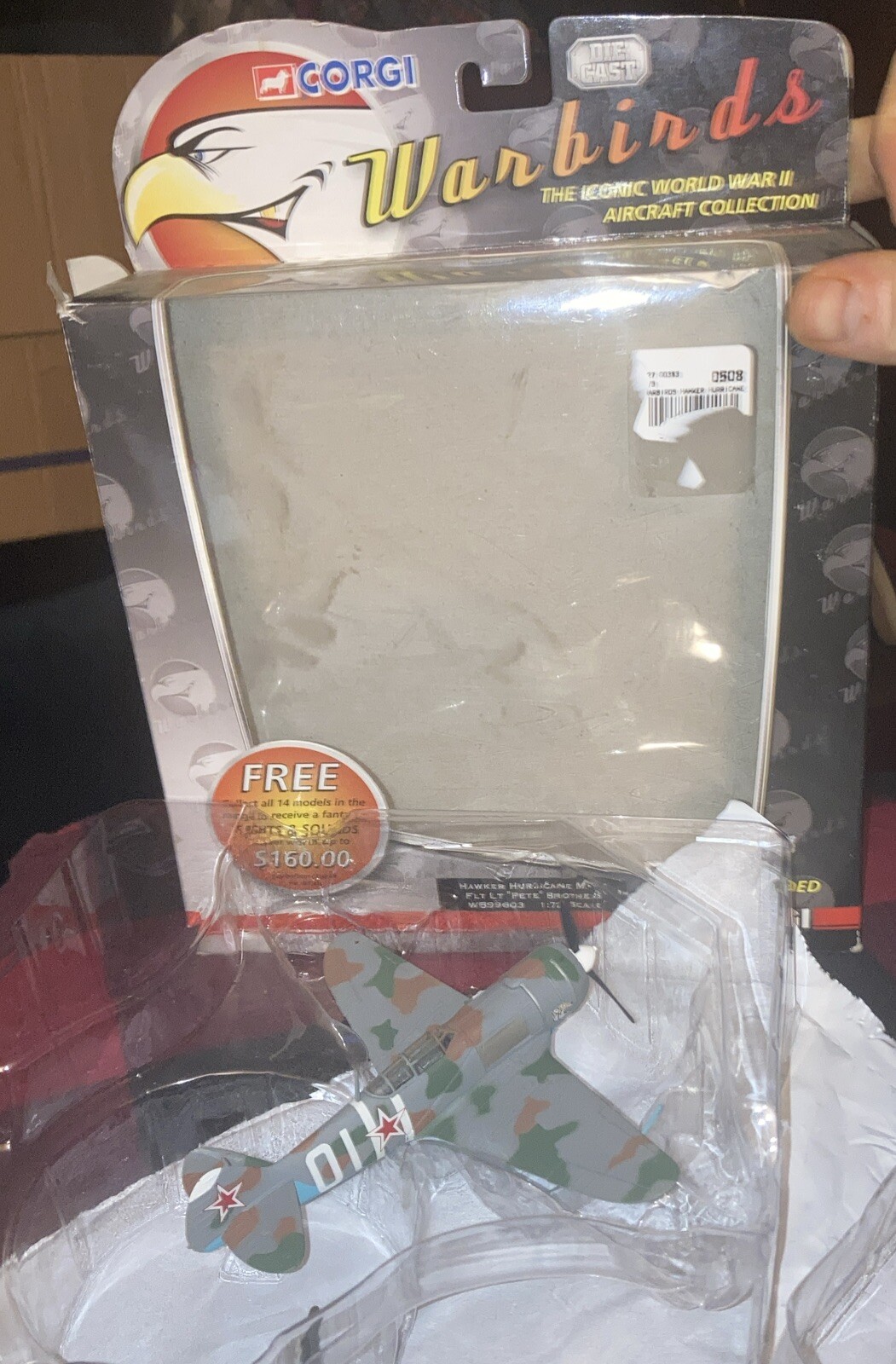 Corgi WB99603 1:72 Hawker Hurricane MKI Box-SEE PLANE IN PICTURES-May Be Differ