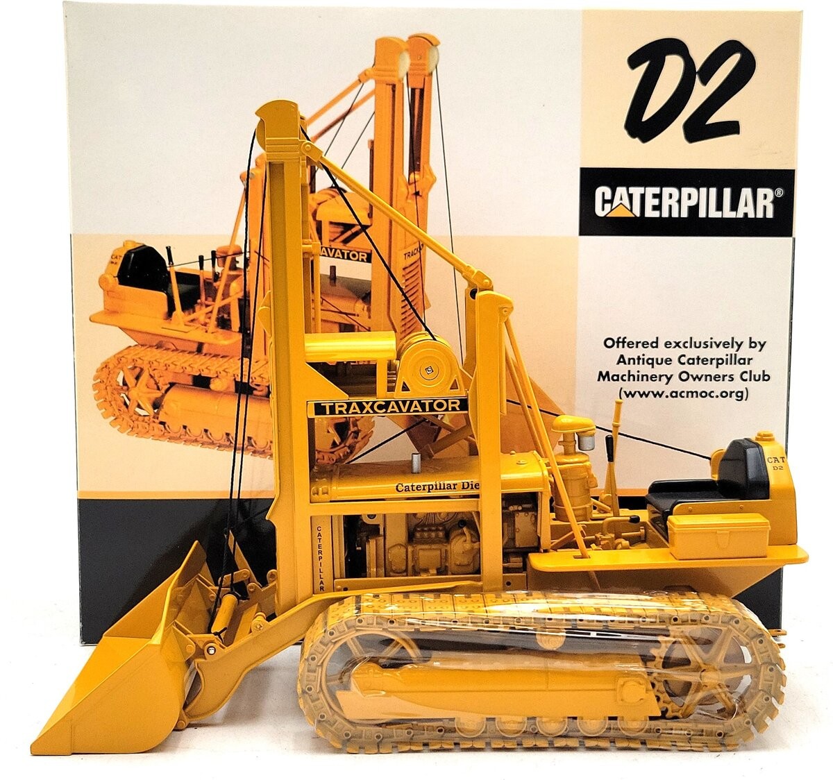 Spec Cast CUST 850 1:16 D2 Diecast 5U Track-Type Tractor Traxcavator EX/Box