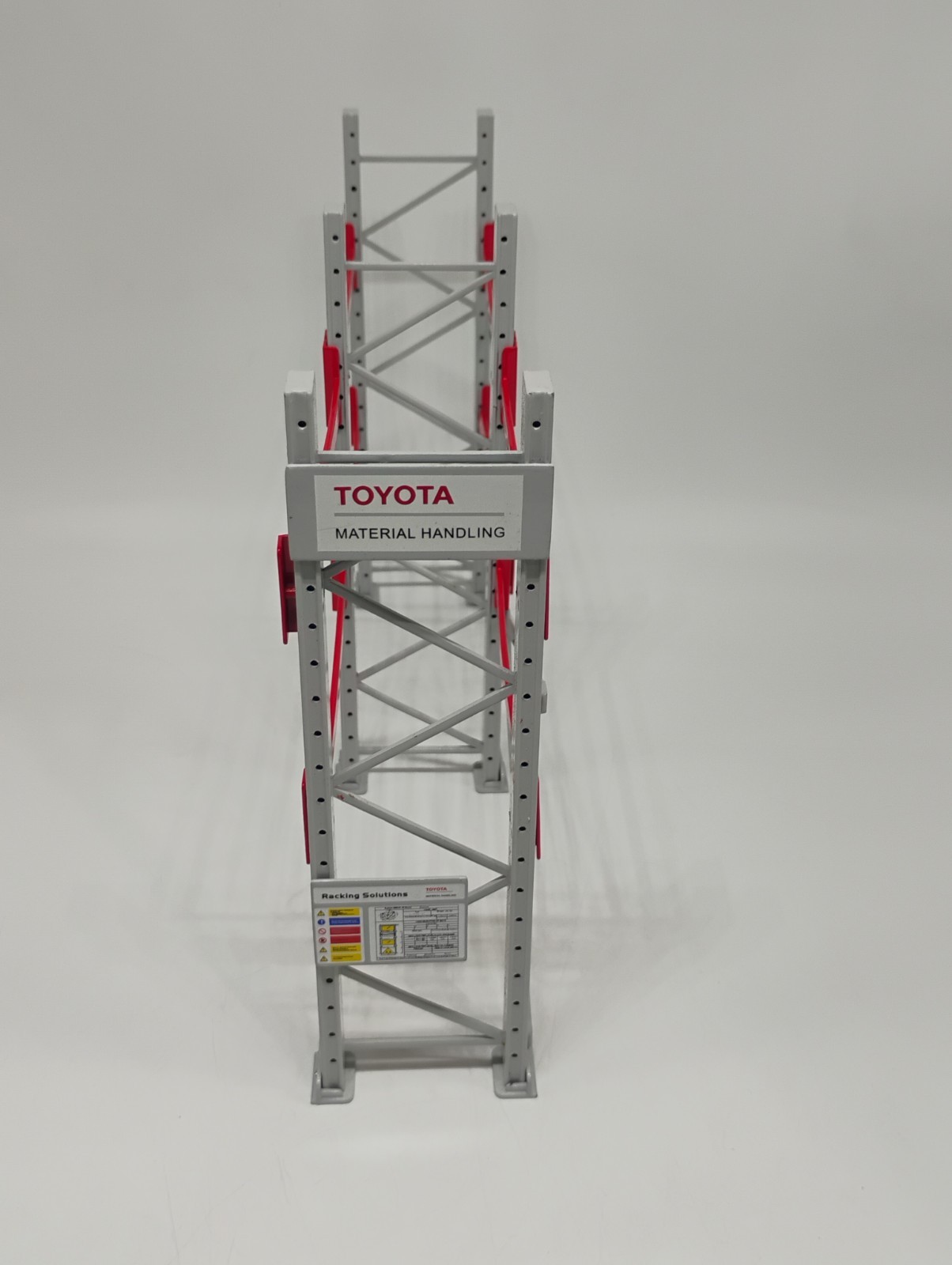 Warehouse Diorama Reach Lift Truck, Electric & Hand Pallet Jack, Racking&Pallets