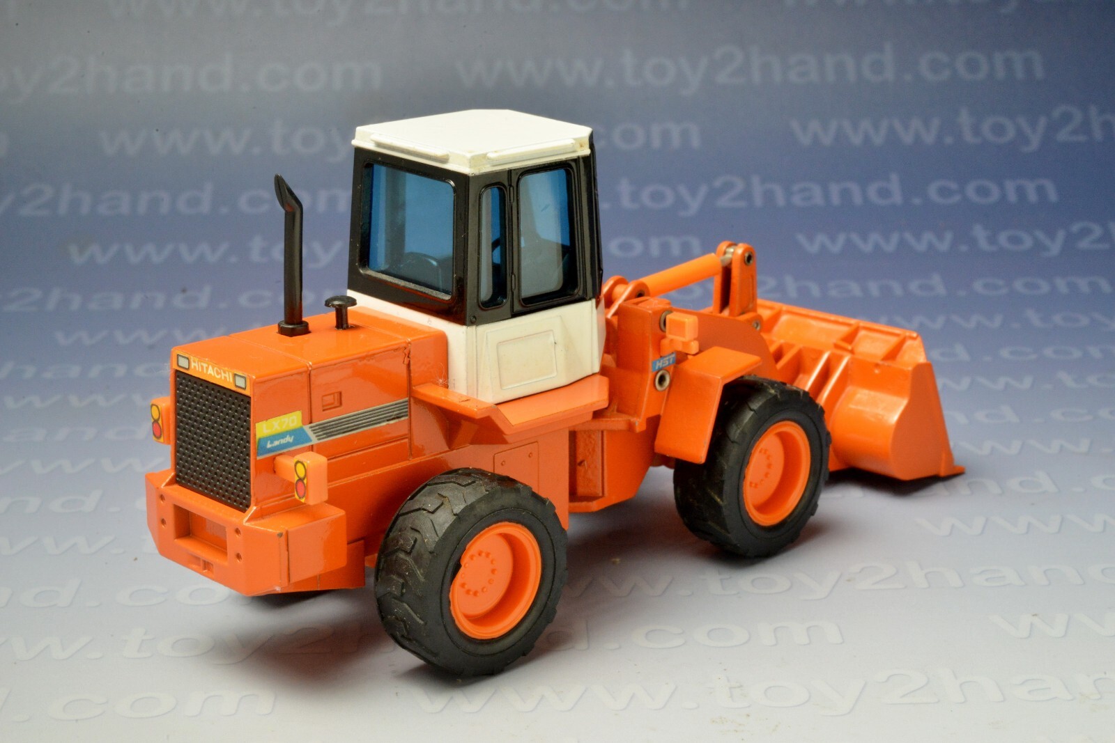 SHINSEI NO.90619-1 HITACHI LX70 SUPER WHEEL LOADER, JAPAN 1990 SCALE 1:40