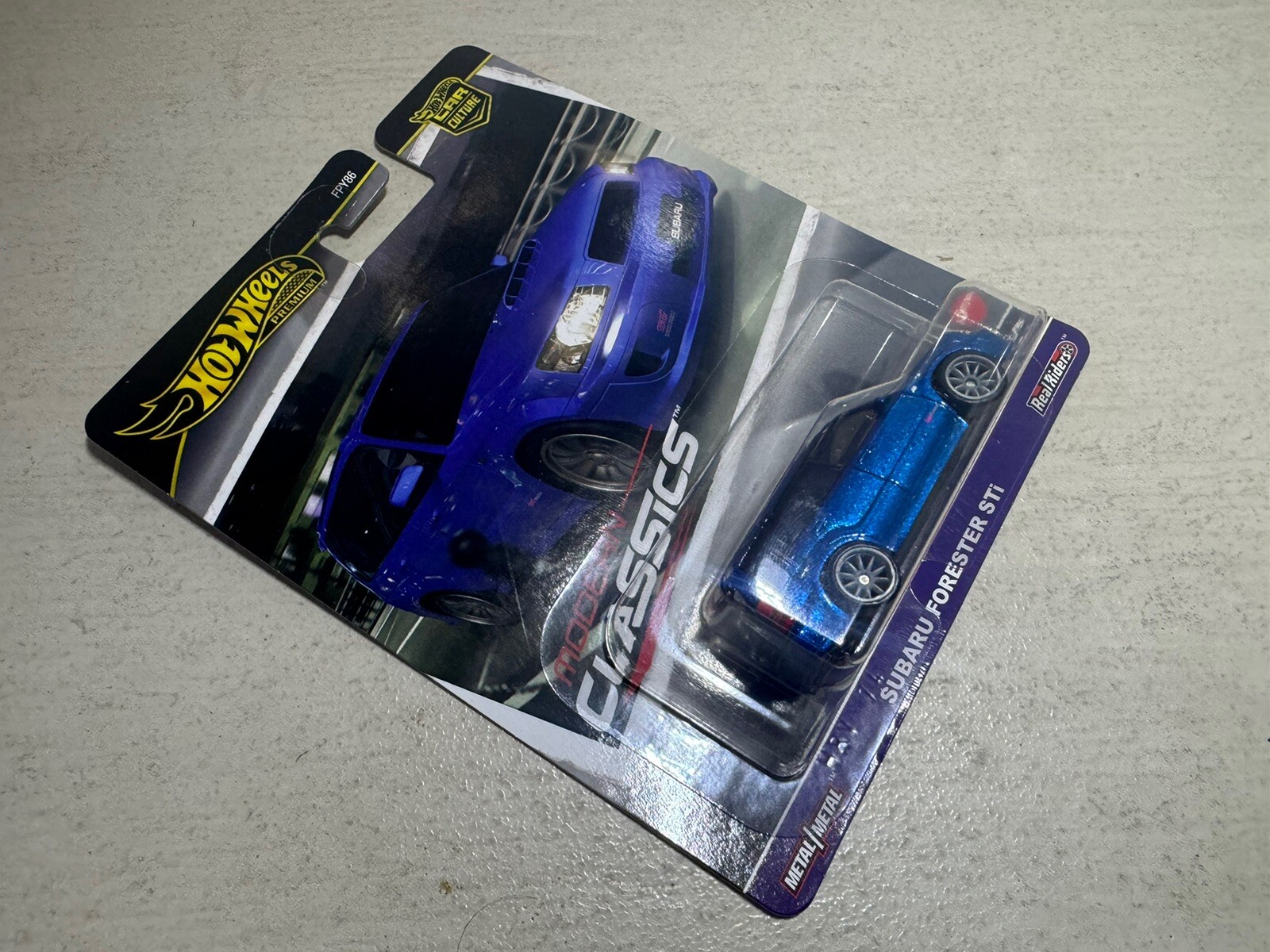 Hot Wheels Premium Modern Classics Subaru Forester STI NEW 5/5