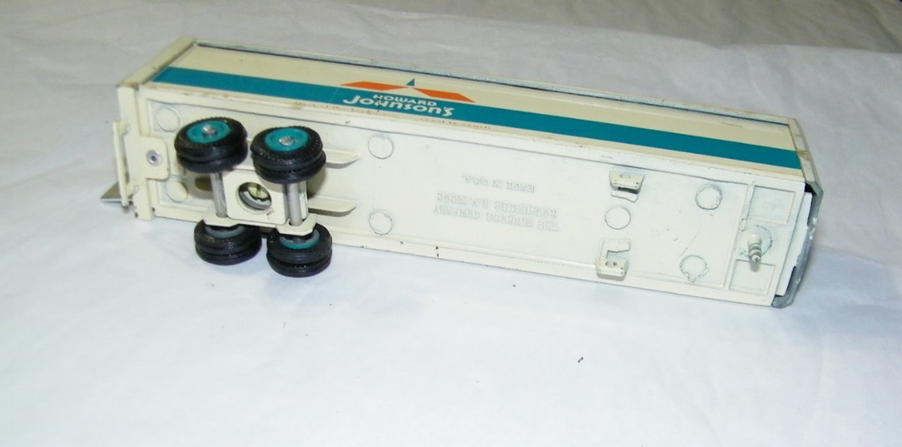 Howard Johnson’s Winross Diecast Truck A Collectible Model. 1:64 Trailer Only