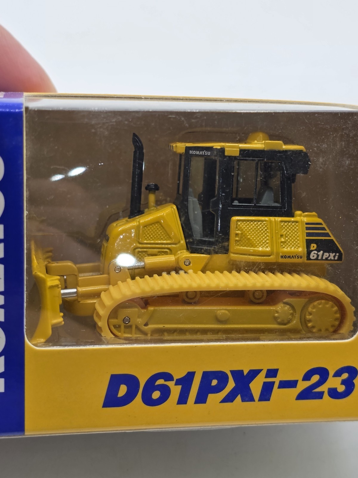 Komatsu Official Diecast Model Crawler Dozer D61PXi-23 1:87 Rare Japan Import