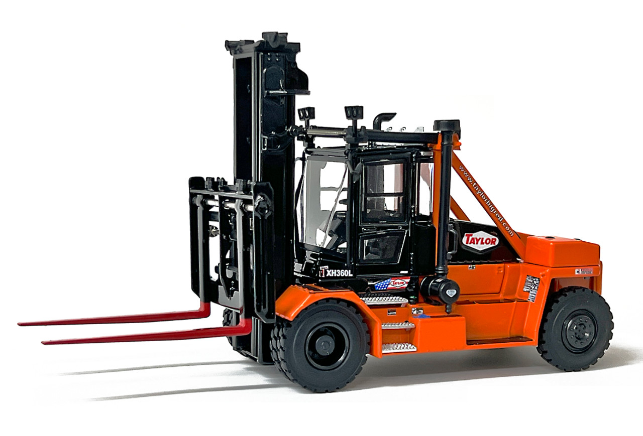 Taylor XH-360L Forklift – Orange – Weiss Bros 1:50 Scale Model #WBR033-312 New