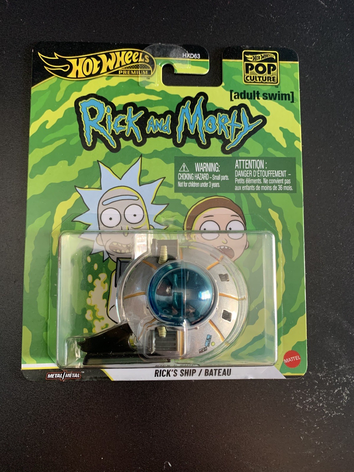 2026 Hot Wheels Premium-Pop Culture-Rick and Morty-Adult Swim-Rick’s Ship