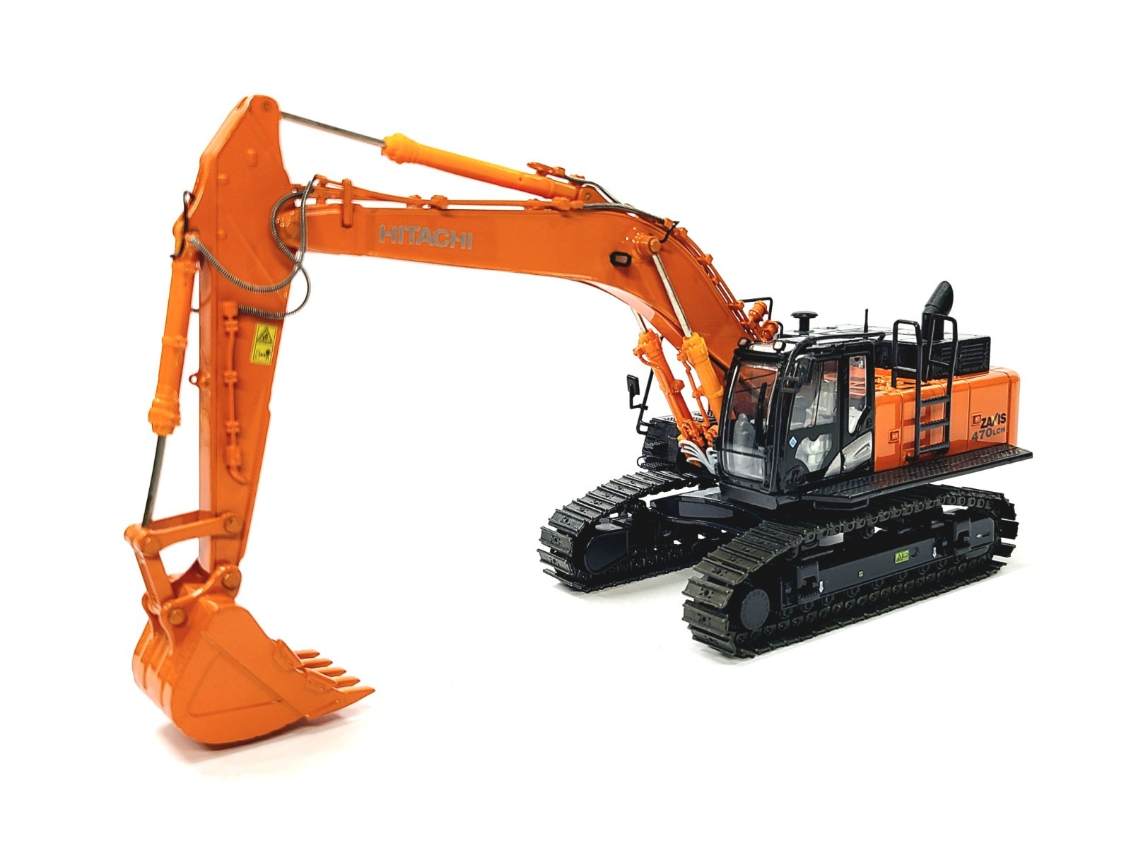 Hitachi Zaxis ZX470LCH-5 Excavator – TMC 1:50 Scale Diecast Model New