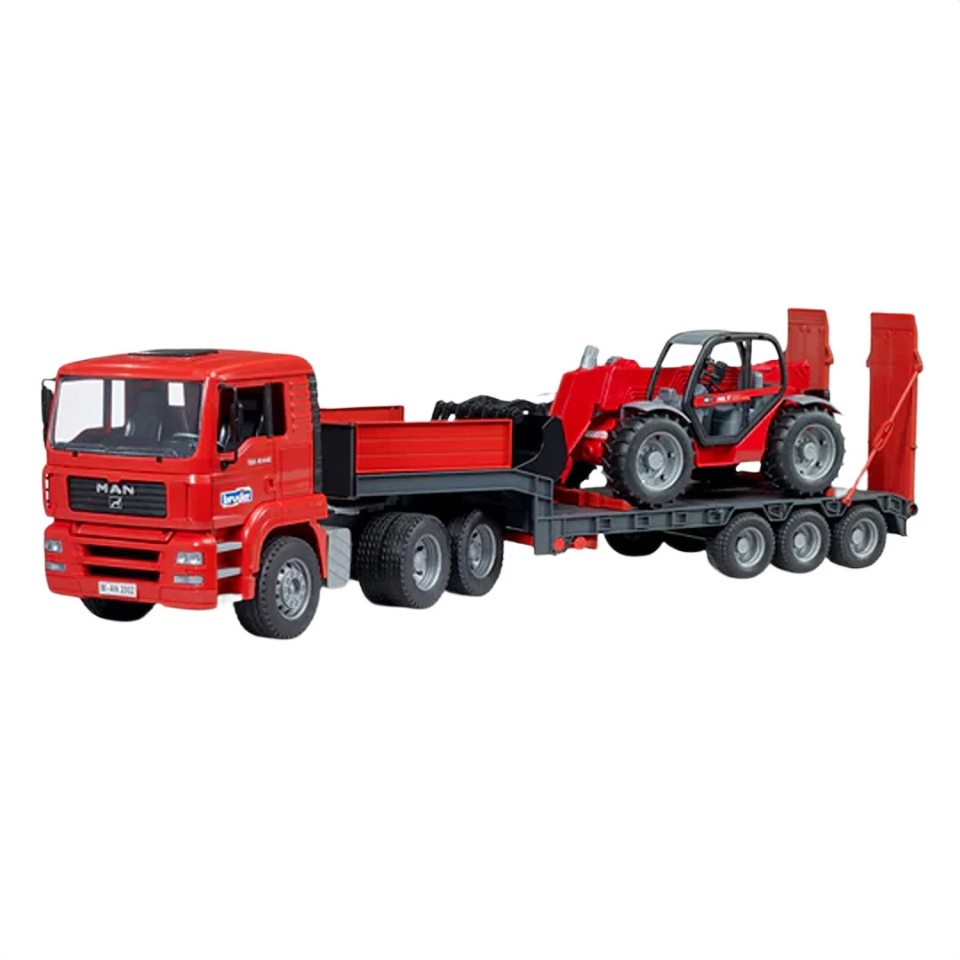 Bruder 02774 MAN TGA Loader truck w/ Manitou Loader