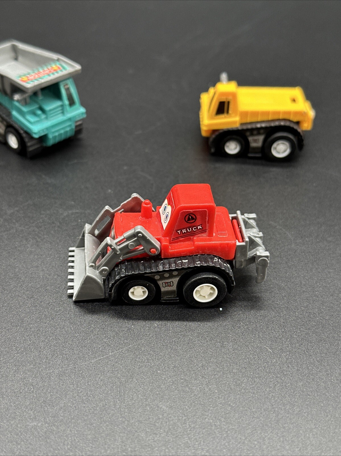 Lot Of 5 Kids Toys Tractors Dump Truck Skid Plastic